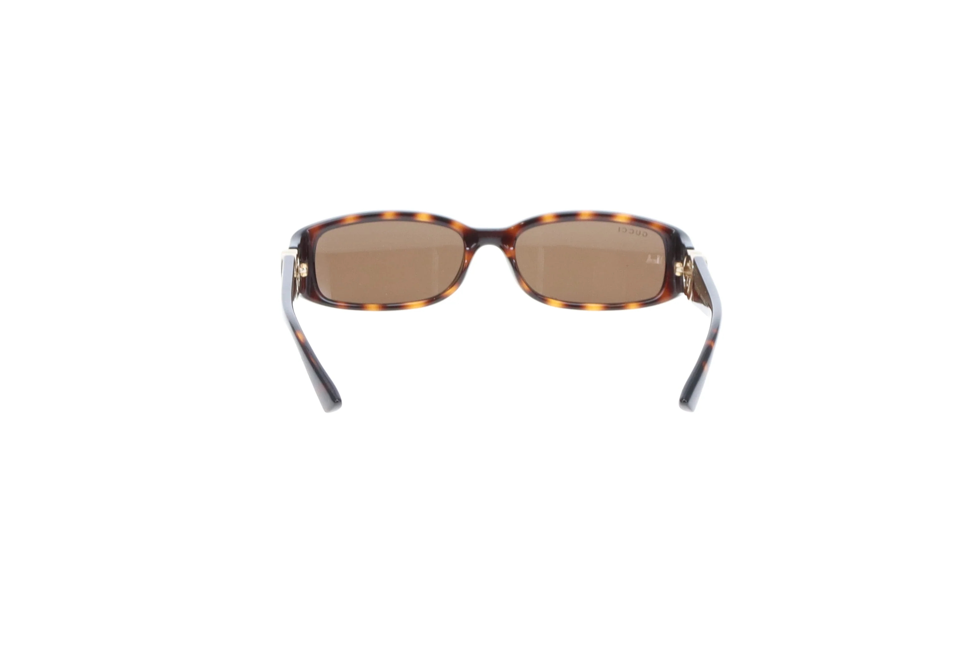 Gucci Rectangular Sunglasses Tortoise GG1861S - Image 6