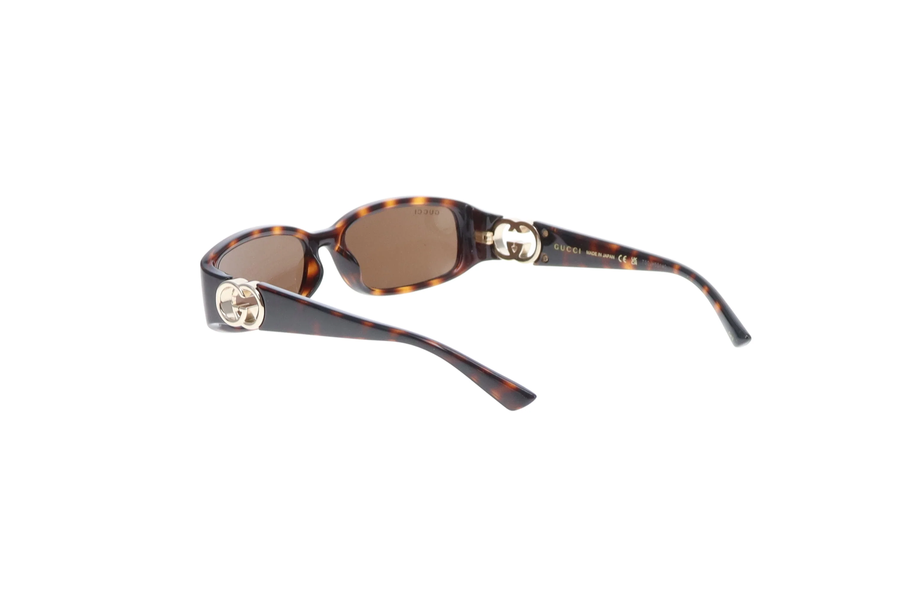 Gucci Rectangular Sunglasses Tortoise GG1861S - Image 7