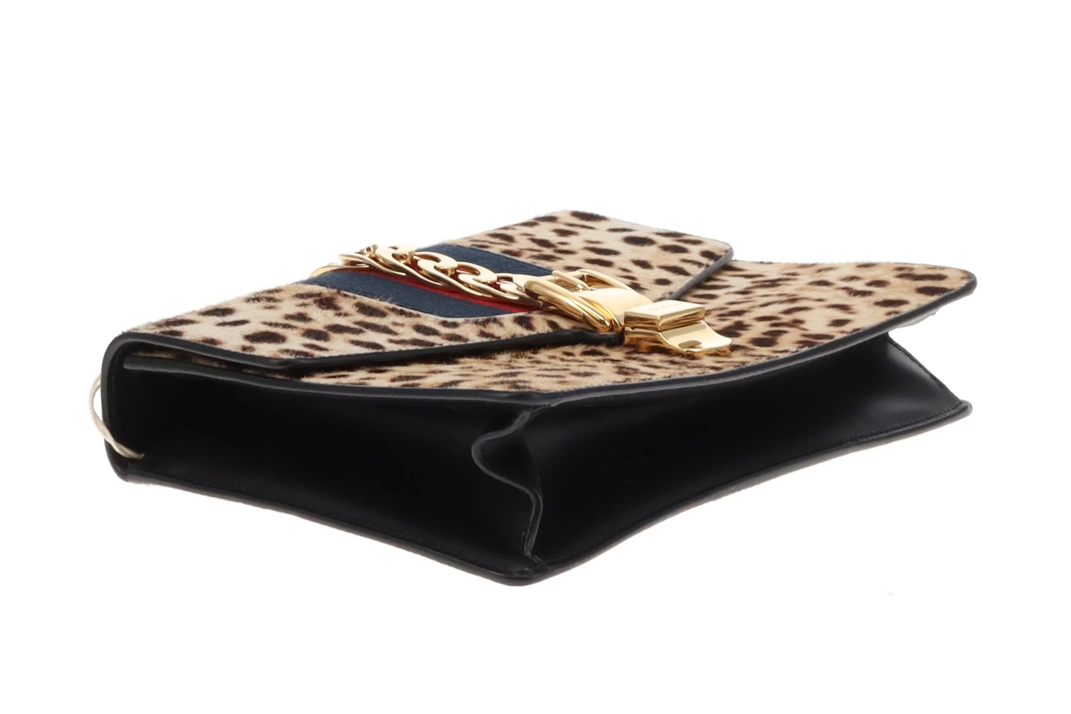 Gucci Sylvie Small Leopard Print Bag - Image 12