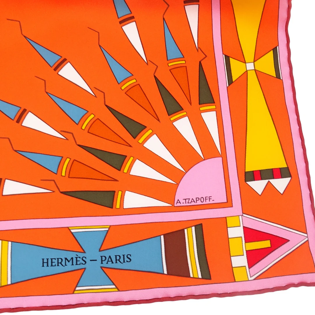 Hermes Apparat des Plaines 90cm Scarf 100% Silk - Image 10