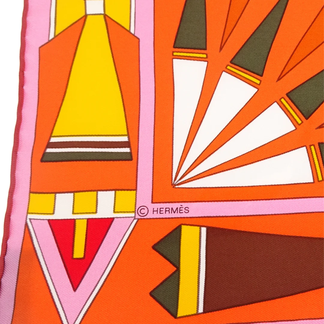 Hermes Apparat des Plaines 90cm Scarf 100% Silk - Image 7