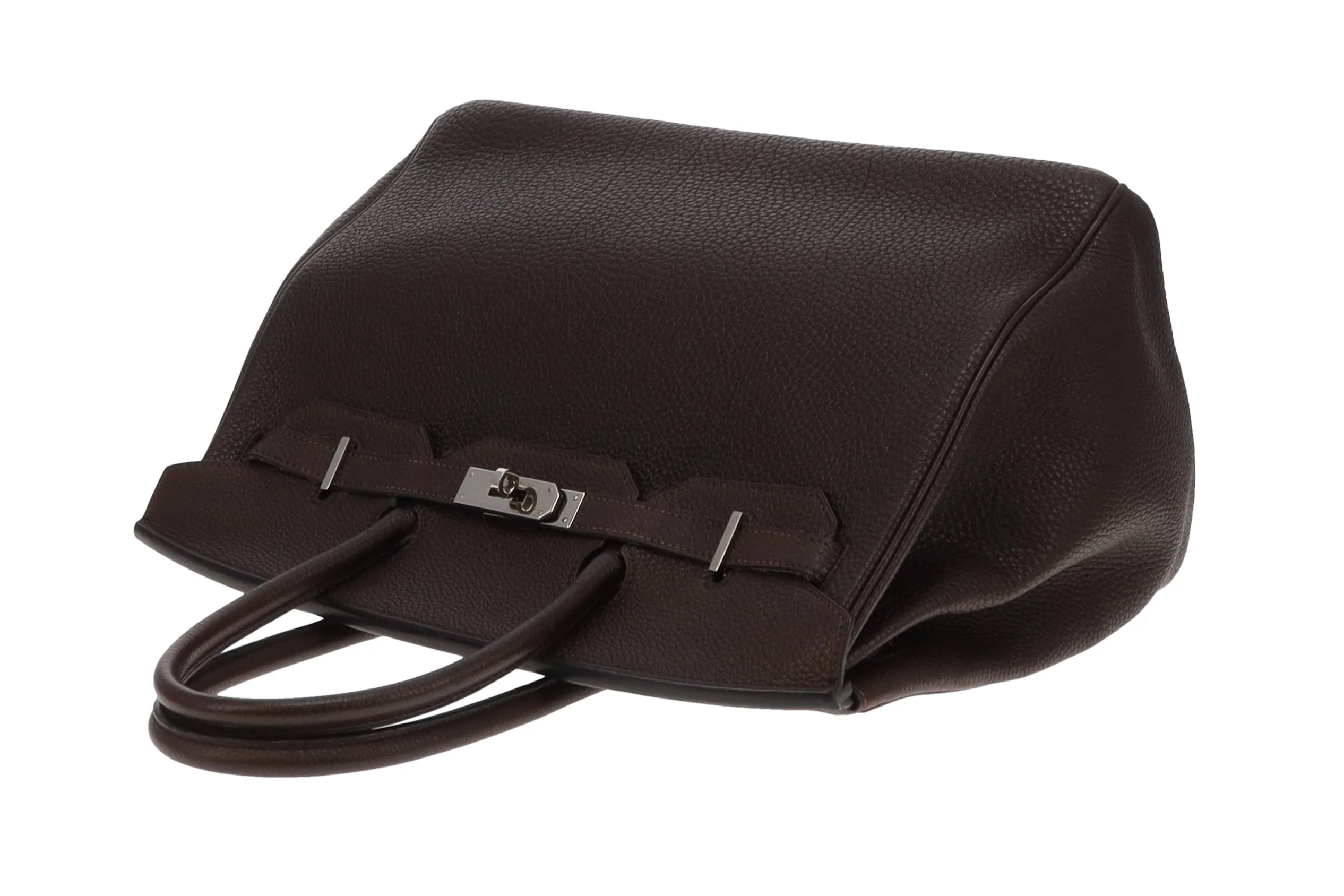 Hermes Birkin 35 Ebene Togo PHW 2008 - Image 12