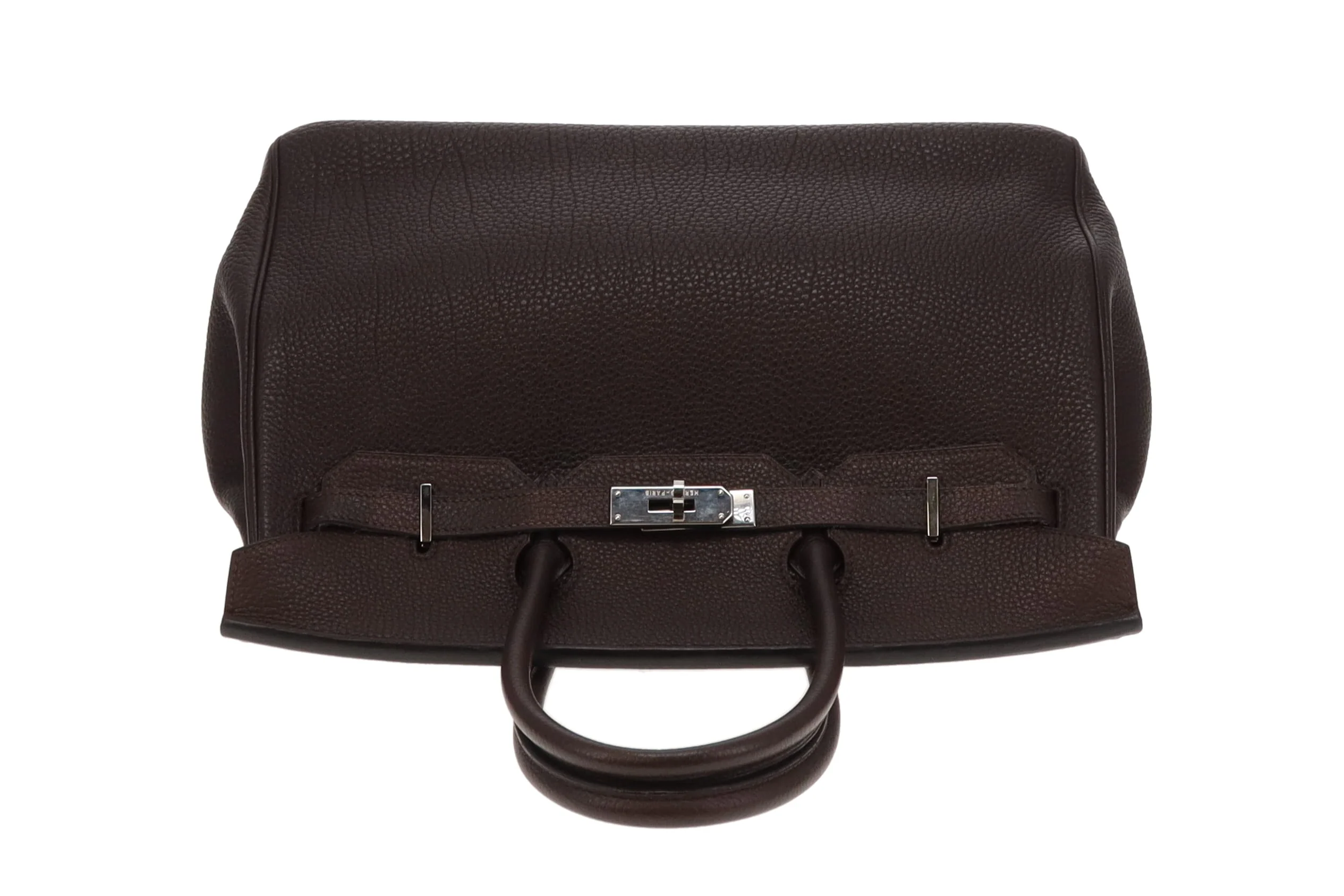 Hermes Birkin 35 Ebene Togo PHW 2008 - Image 8