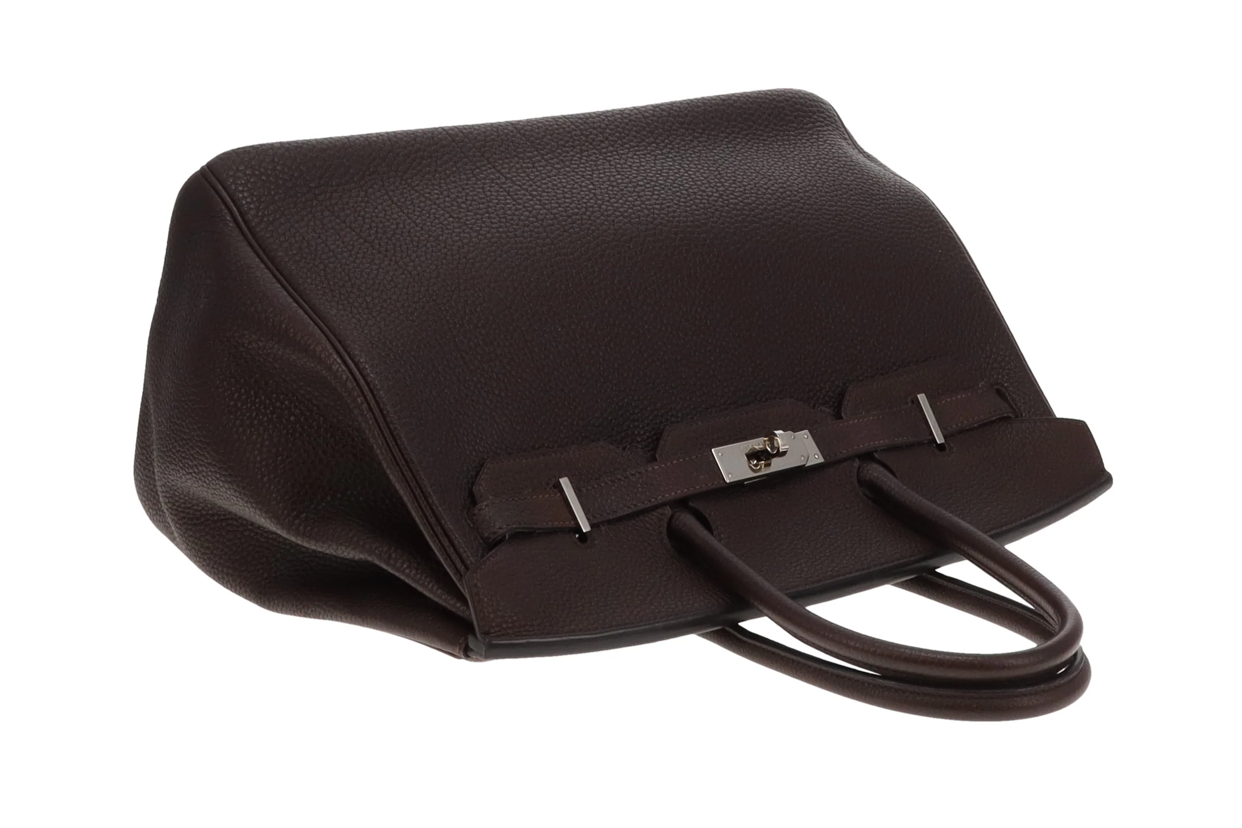 Hermes Birkin 35 Ebene Togo PHW 2008 - Image 9
