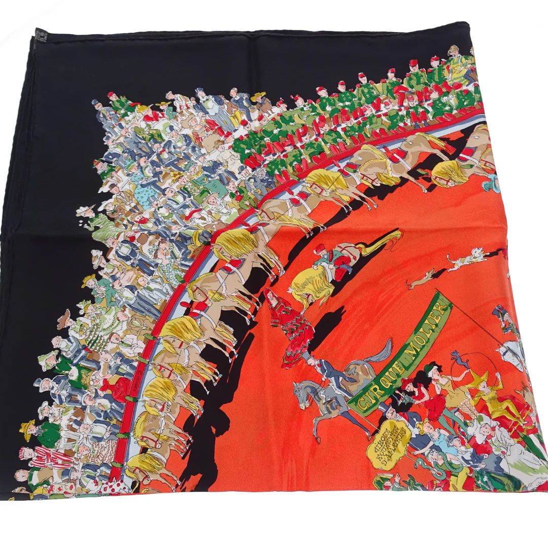Hermes Cirque Molier Silk Scarf 90cm - Image 5