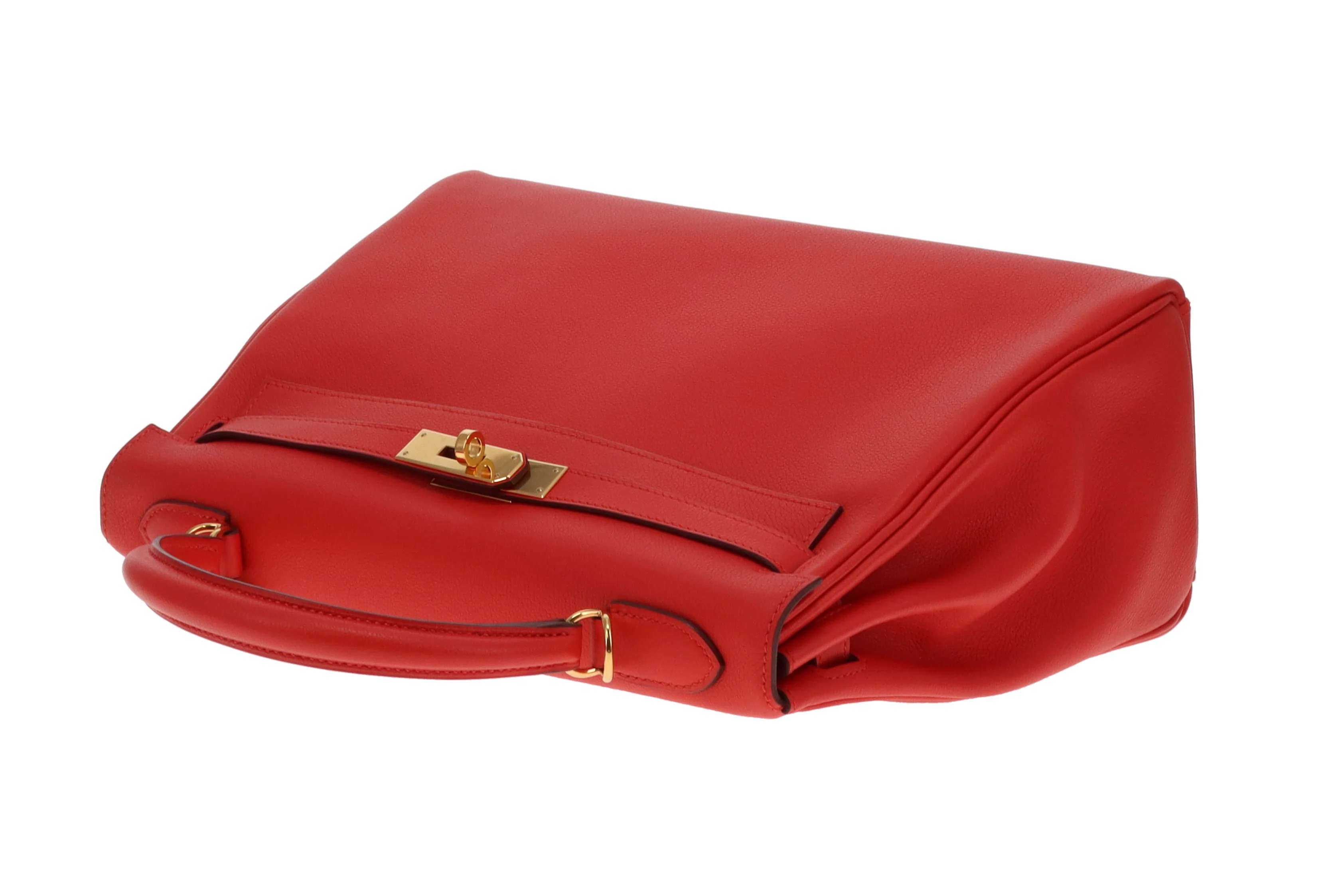 Hermes Kelly 32 Red Evercolor GHW 2016 - Image 15