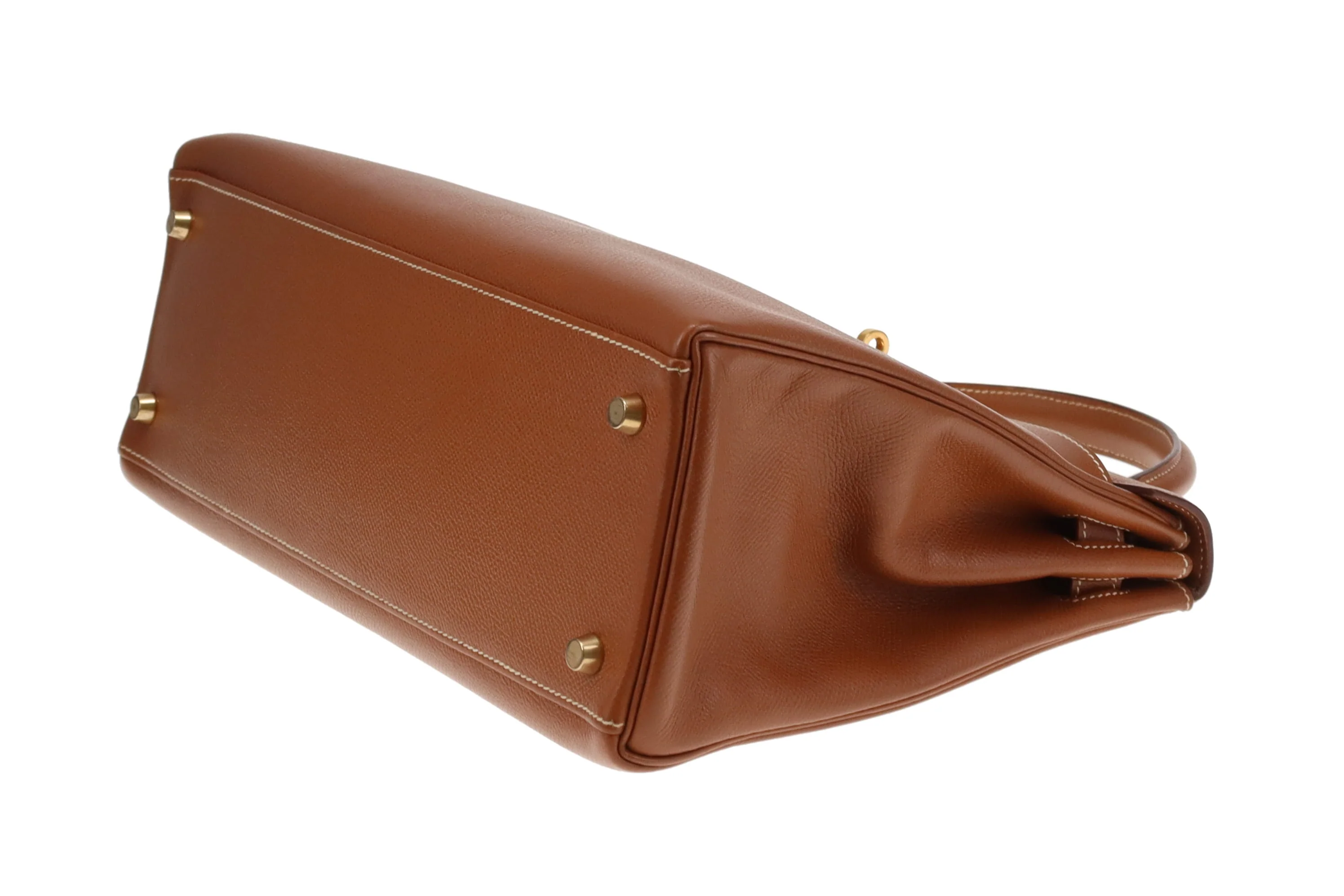 Hermes Kelly 32 Retourne Gold Courcheval GHW 1995 - Image 11