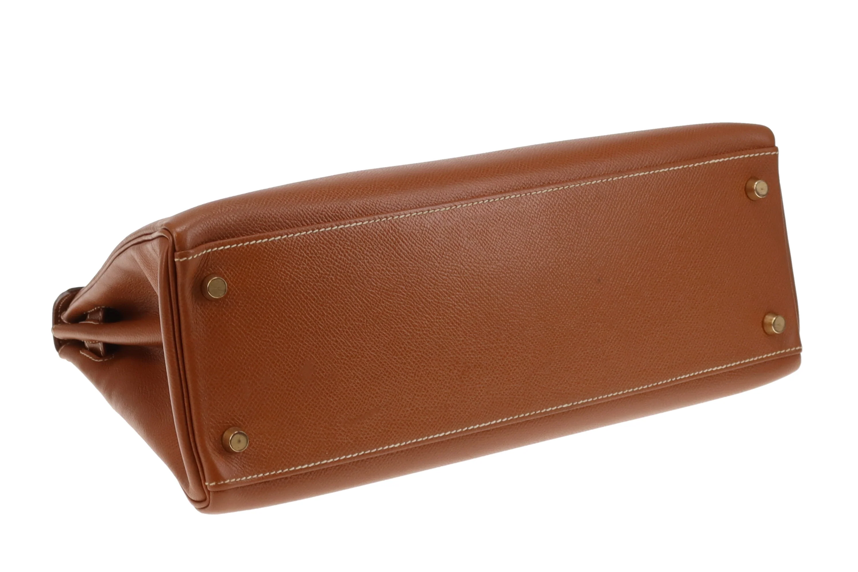 Hermes Kelly 32 Retourne Gold Courcheval GHW 1995 - Image 12