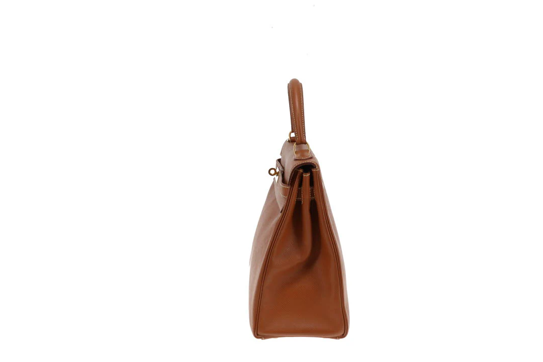 Hermes Kelly 32 Retourne Gold Courcheval GHW 1995 - Image 8