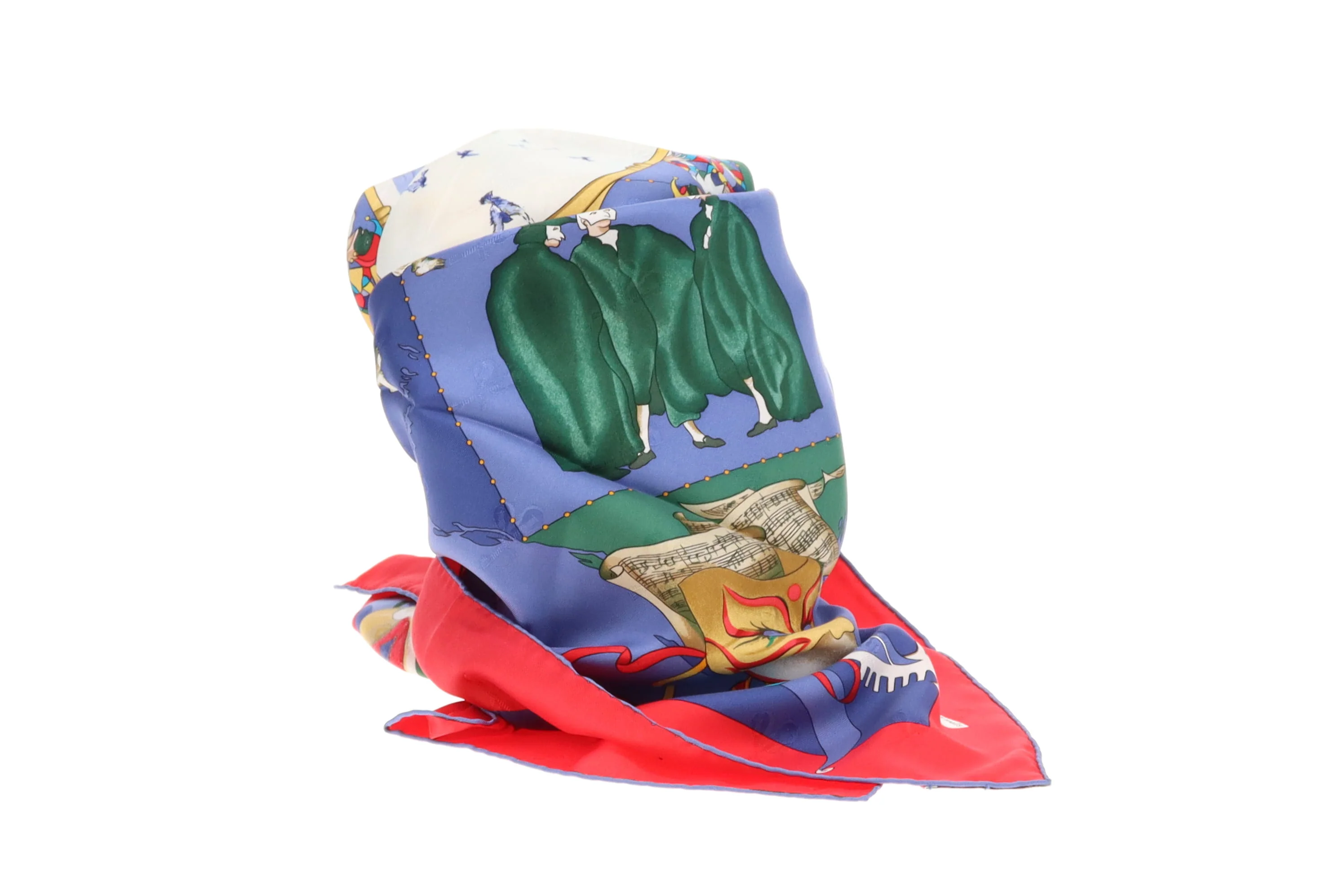 Hermes Le Carnaval de Venise Scarf 90 100% Silk - Image 3