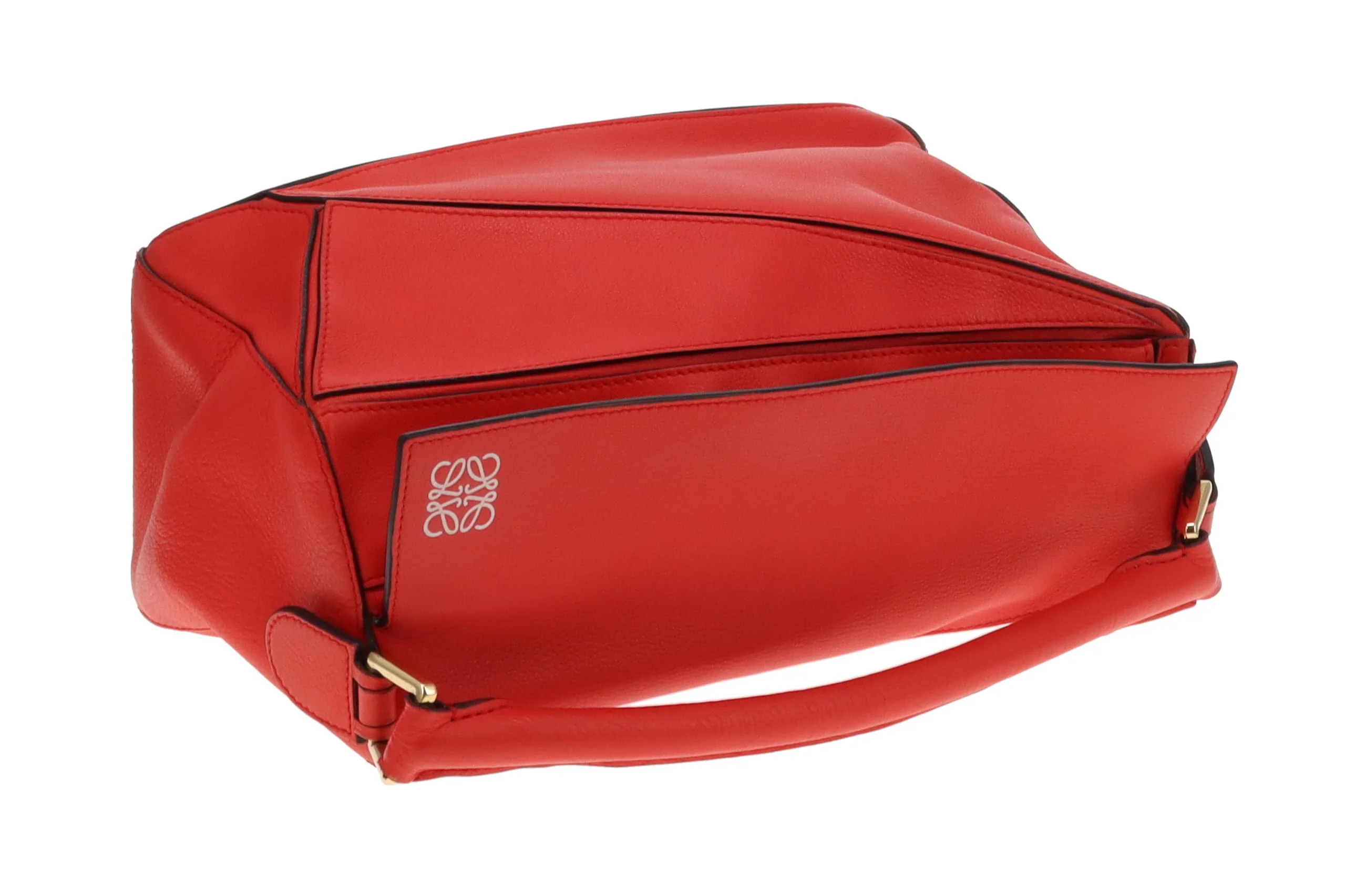 Loewe Puzzle Bag Red Medium - Image 10