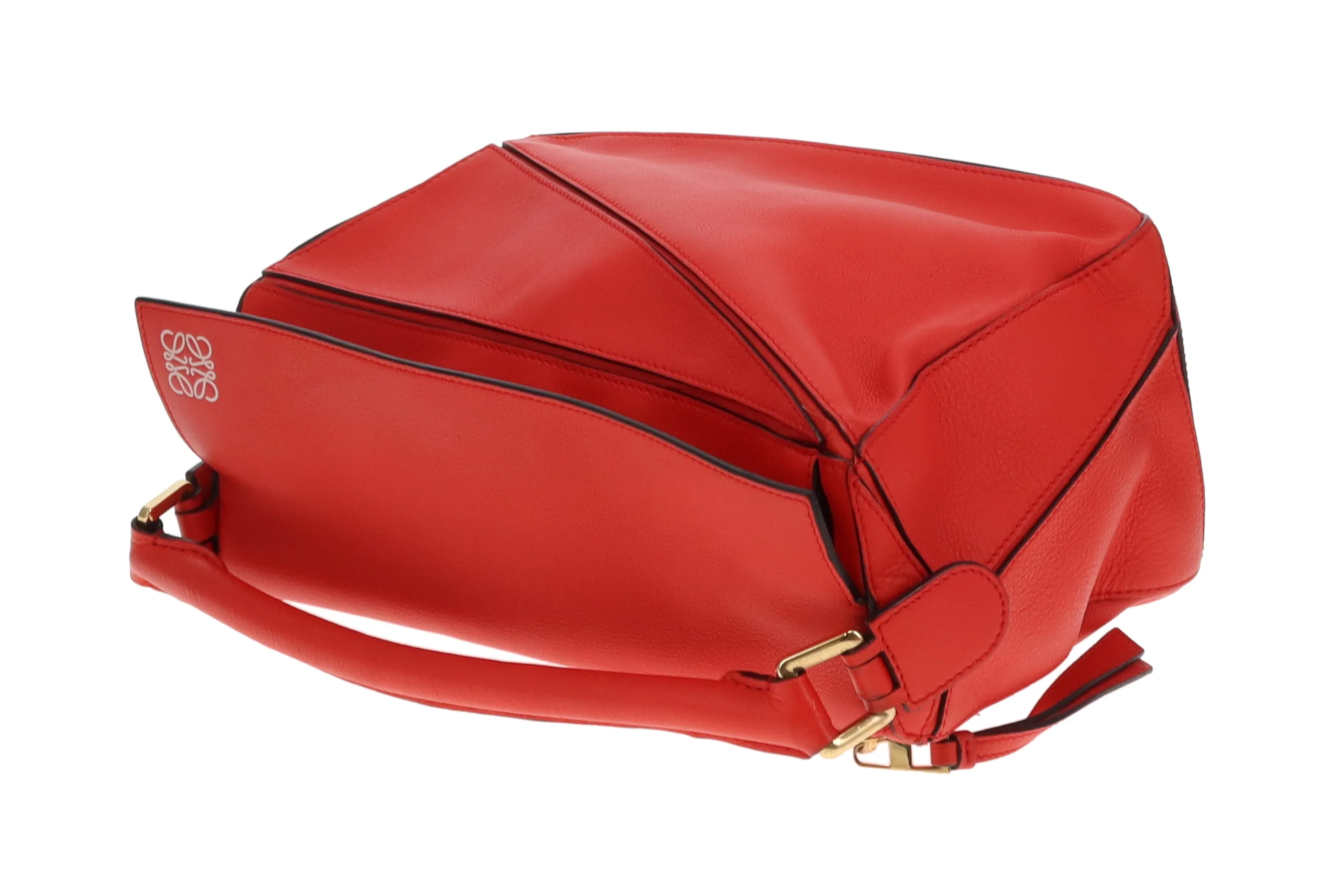Loewe Puzzle Bag Red Medium - Image 13