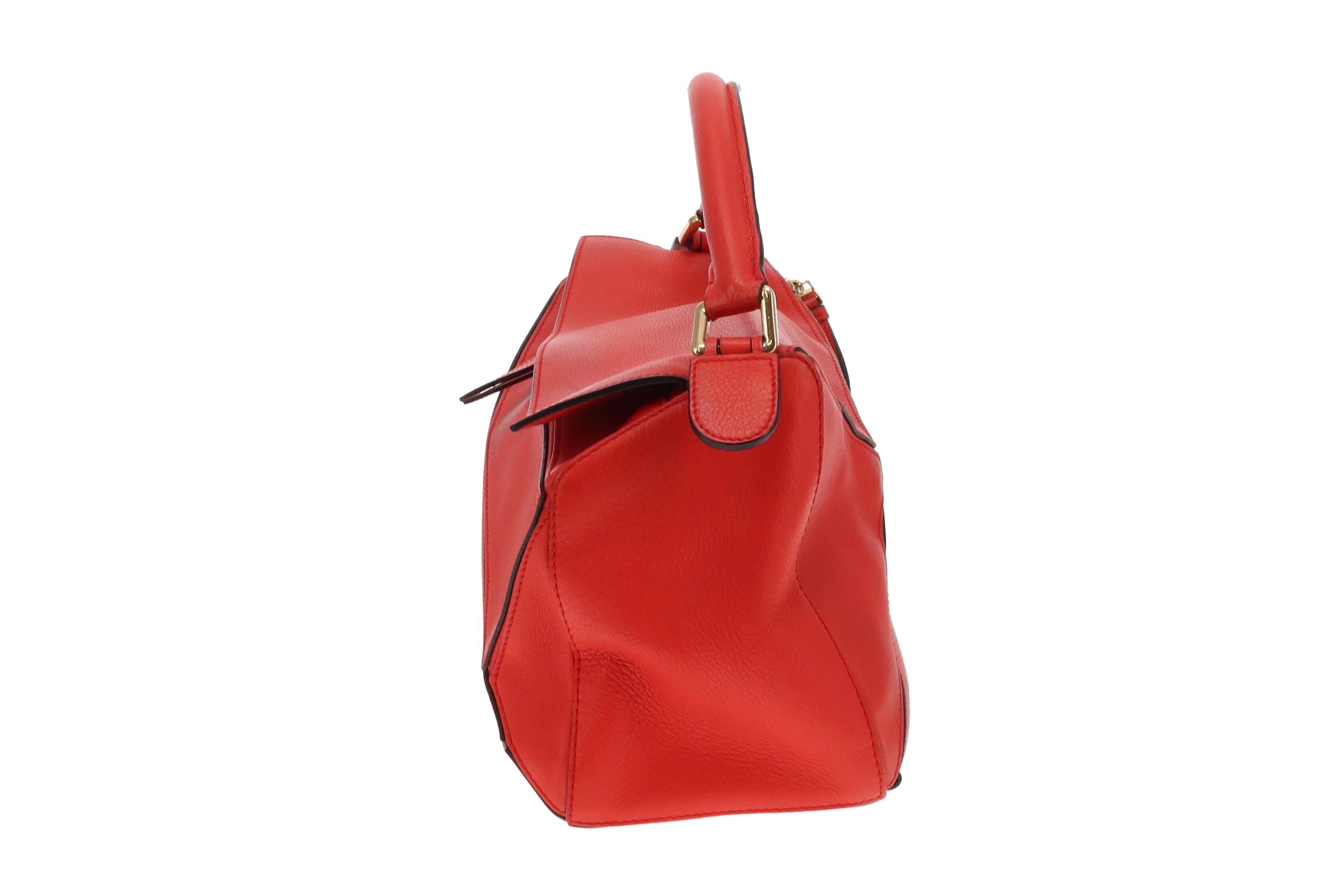 Loewe Puzzle Bag Red Medium - Image 8