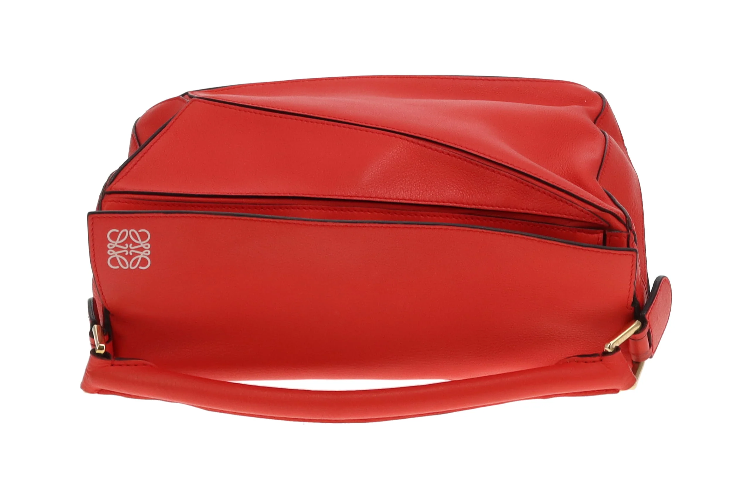 Loewe Puzzle Bag Red Medium - Image 9