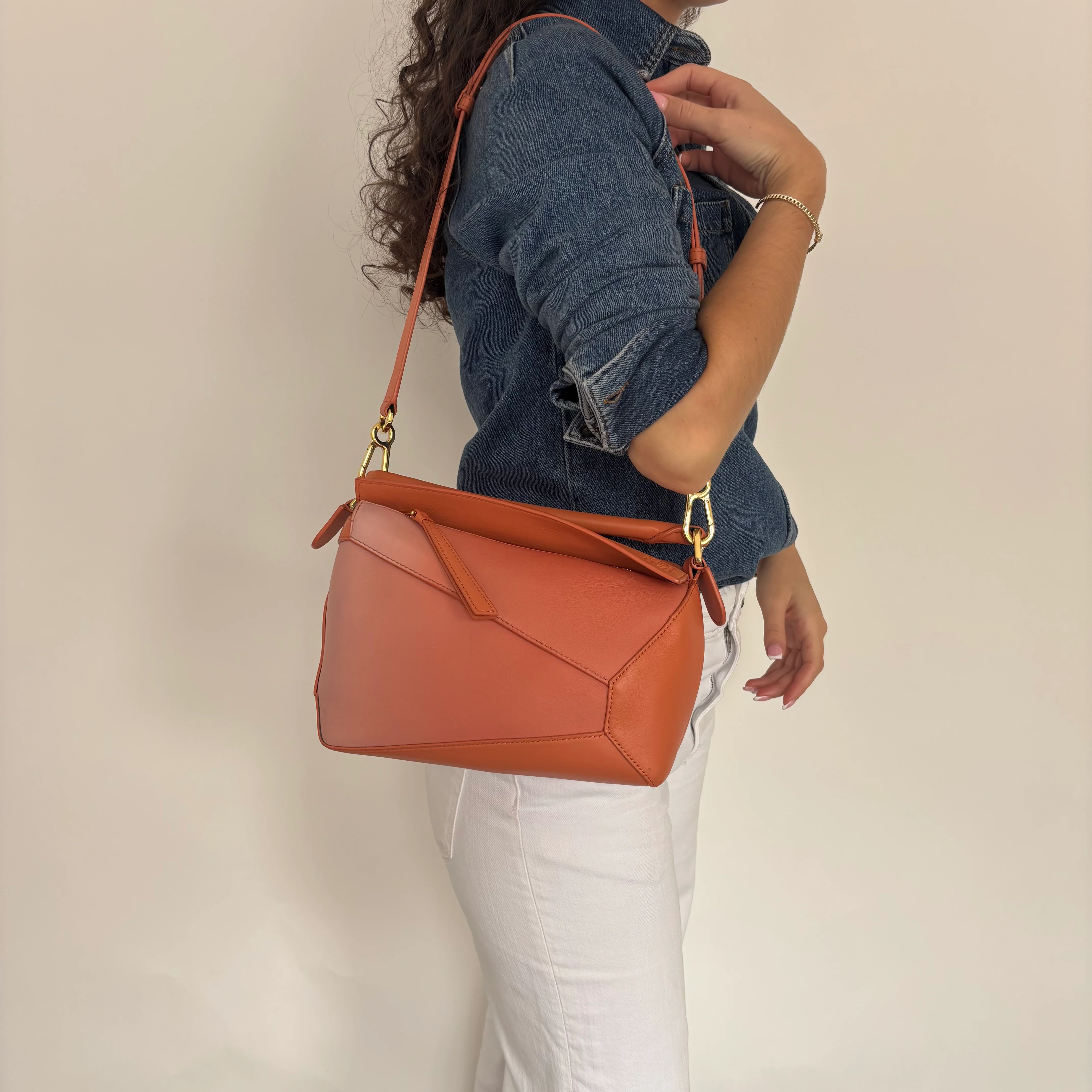 Loewe Puzzle Small Paula's Ibiza Degrade Orange - Image 3