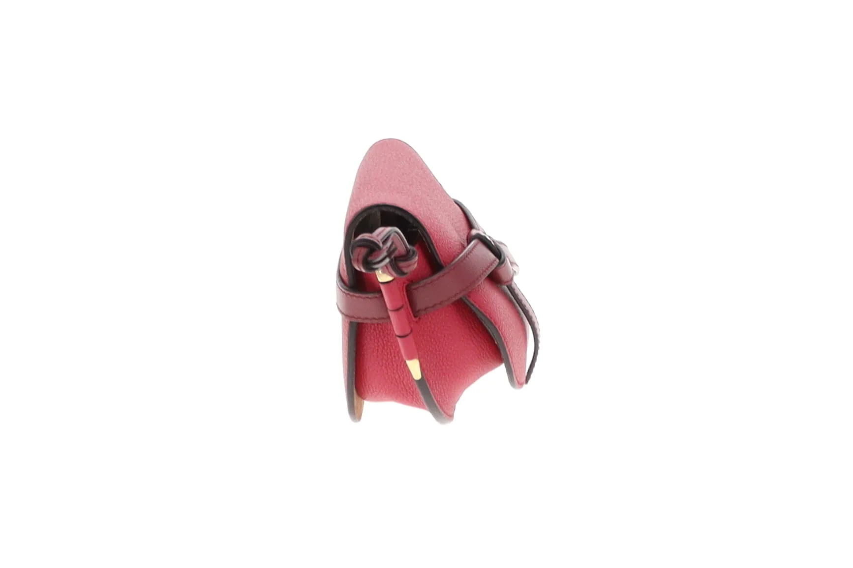 Loewe Raspberry Leather Mini Gate Bag - Image 7
