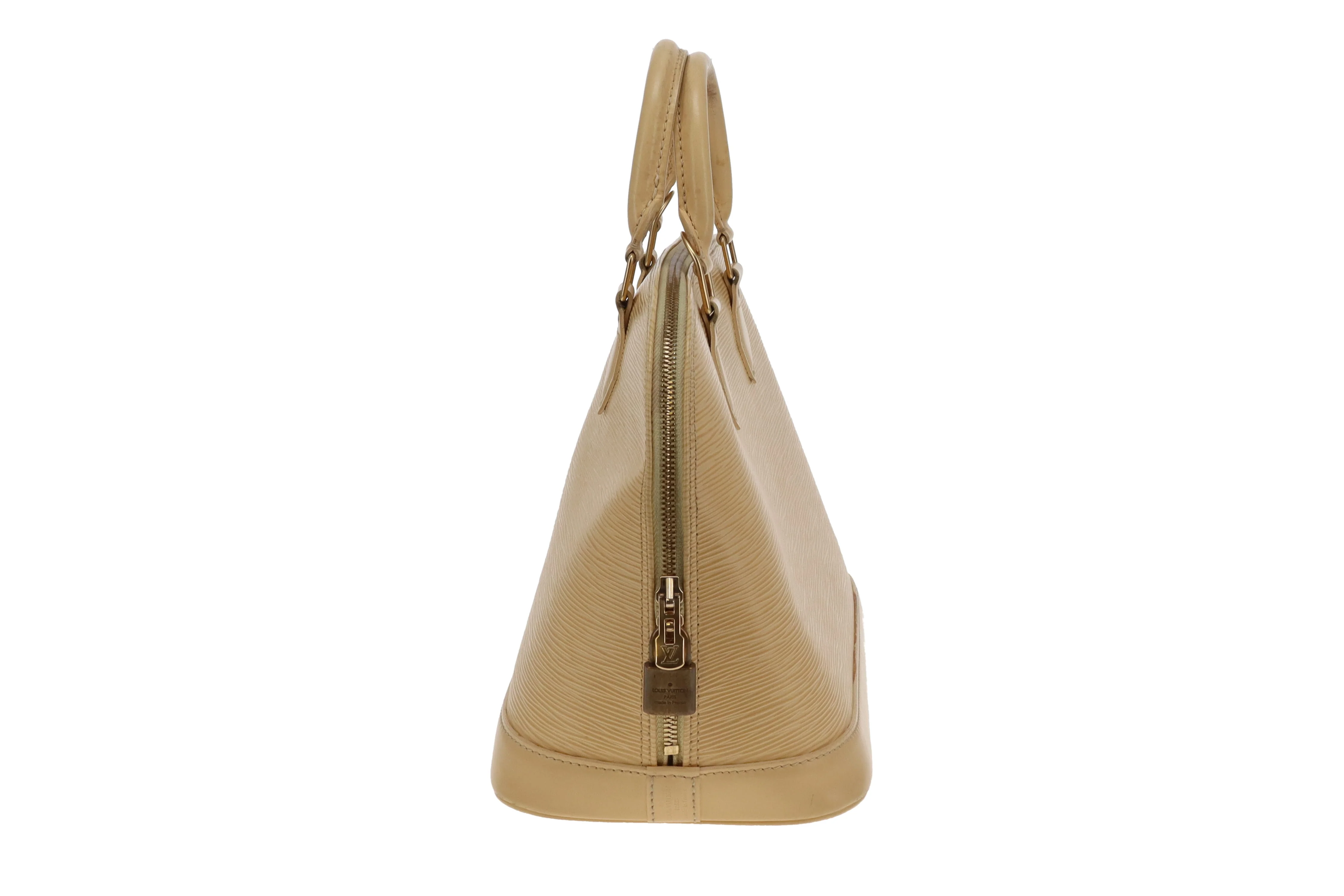 Louis Vuitton Alma PM In Vanilla Epi Leather Vintage AR1020 - Image 4