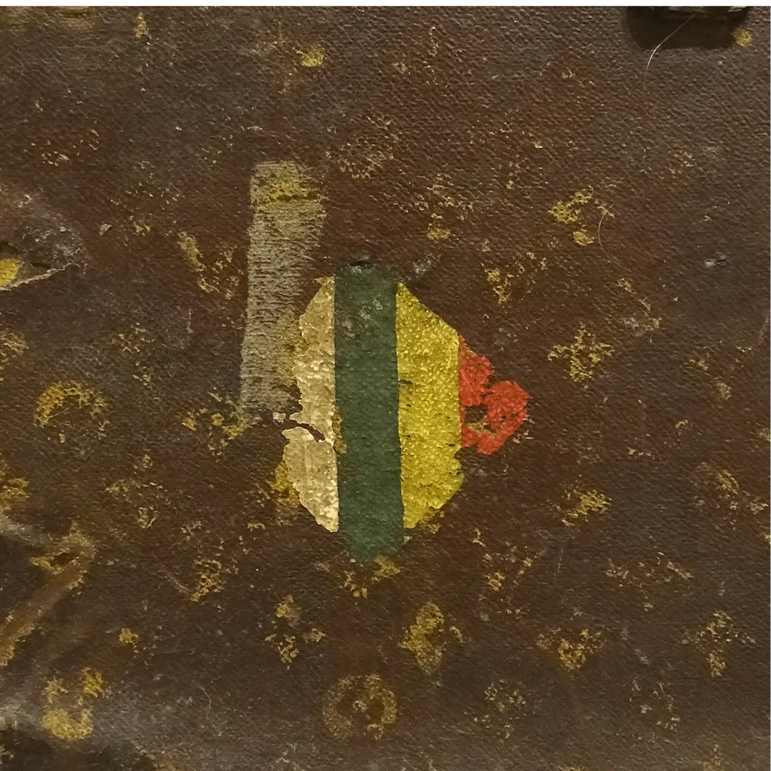 Louis Vuitton Antique Steamer Trunk 1920's - 1930's - Image 17