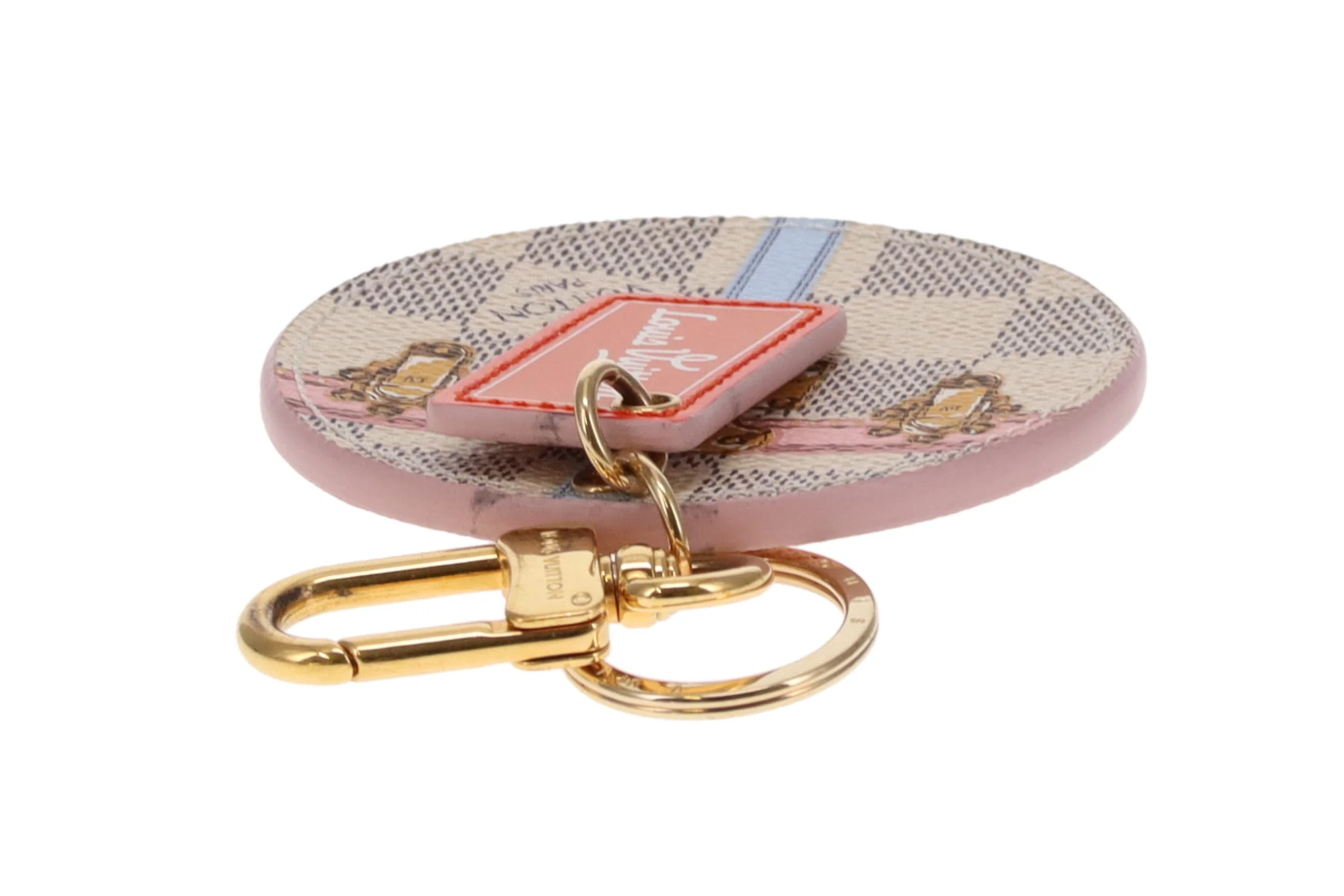 Louis Vuitton Bag Charm Trunks and Bags Damier Azur - Image 4