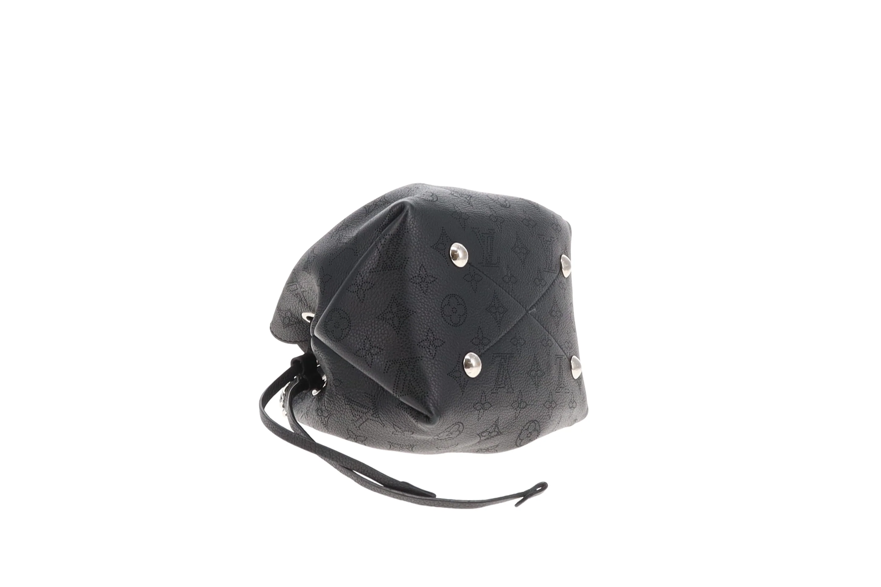 Louis Vuitton Bella Bucket Bag Black Mahina (NFID) - Image 11