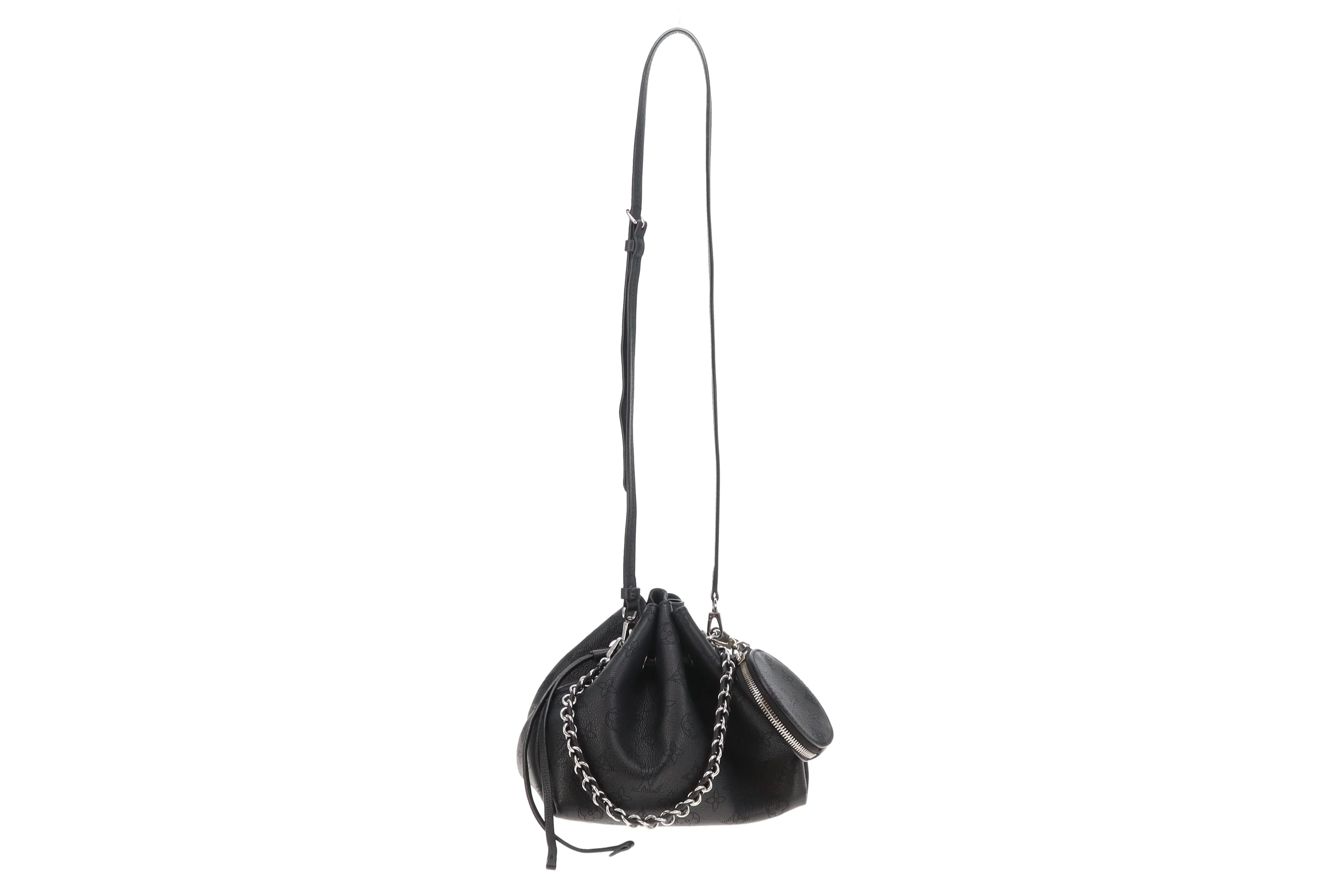 Louis Vuitton Bella Bucket Bag Black Mahina (NFID) - Image 4