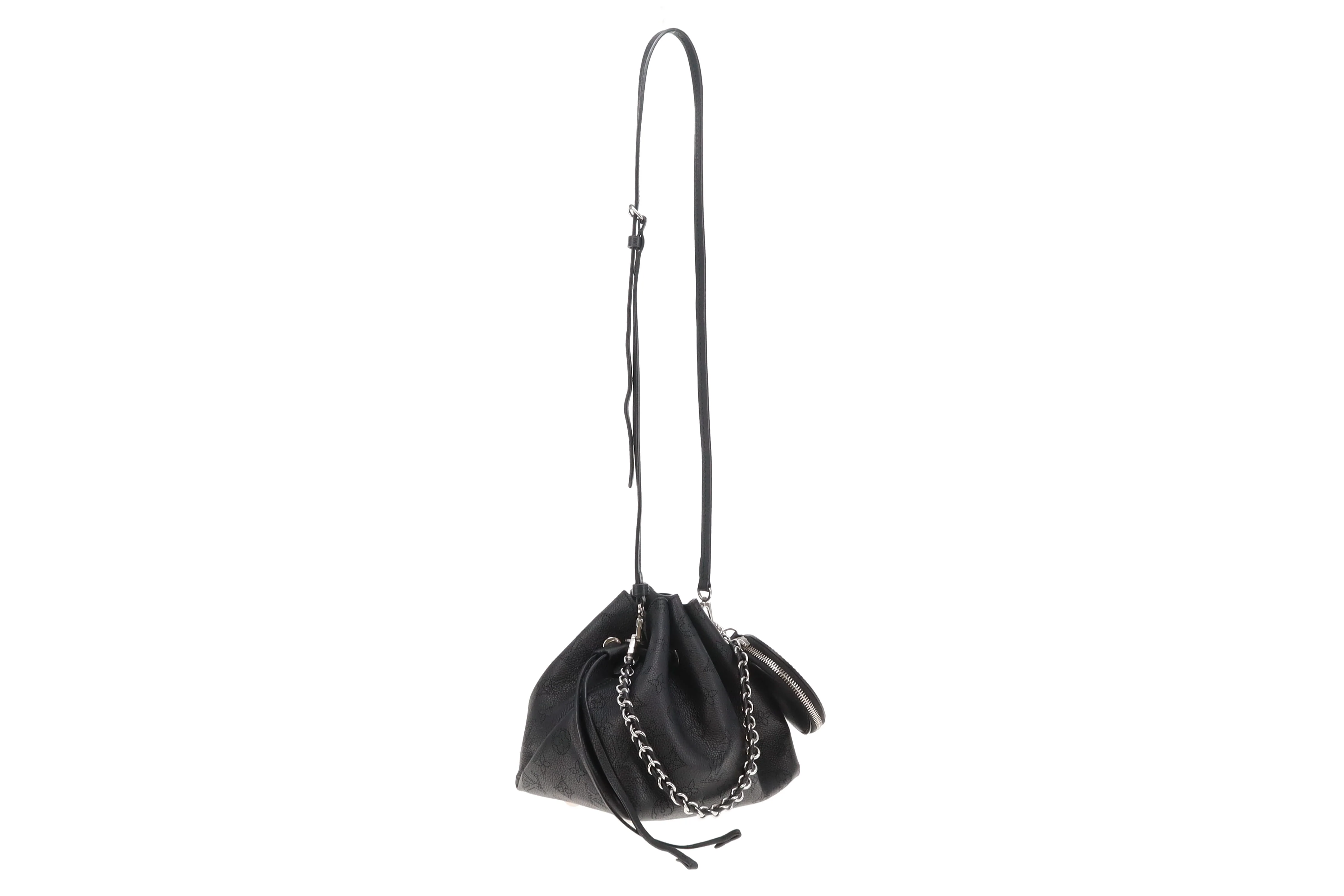Louis Vuitton Bella Bucket Bag Black Mahina (NFID) - Image 5