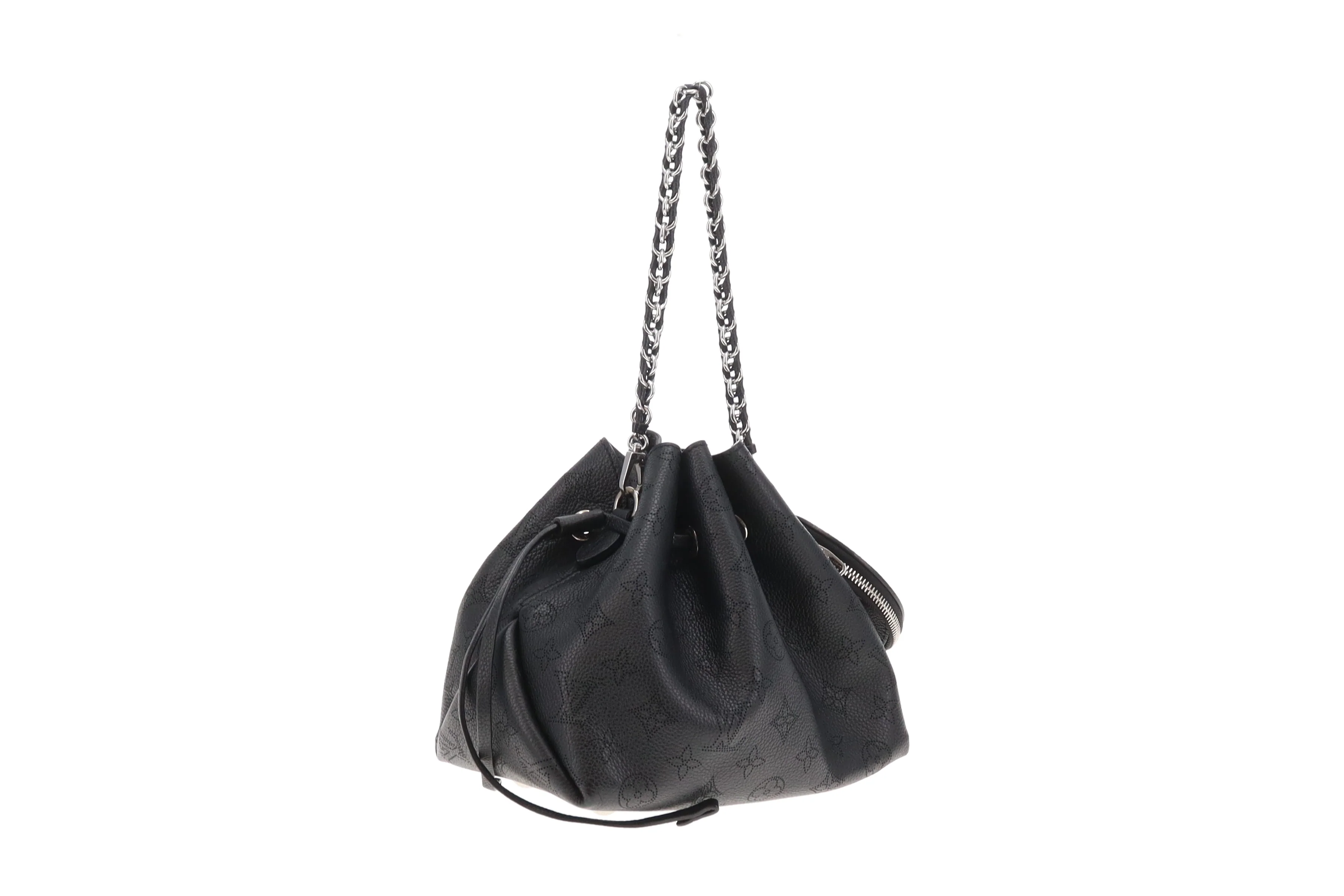 Louis Vuitton Bella Bucket Bag Black Mahina (NFID) - Image 6