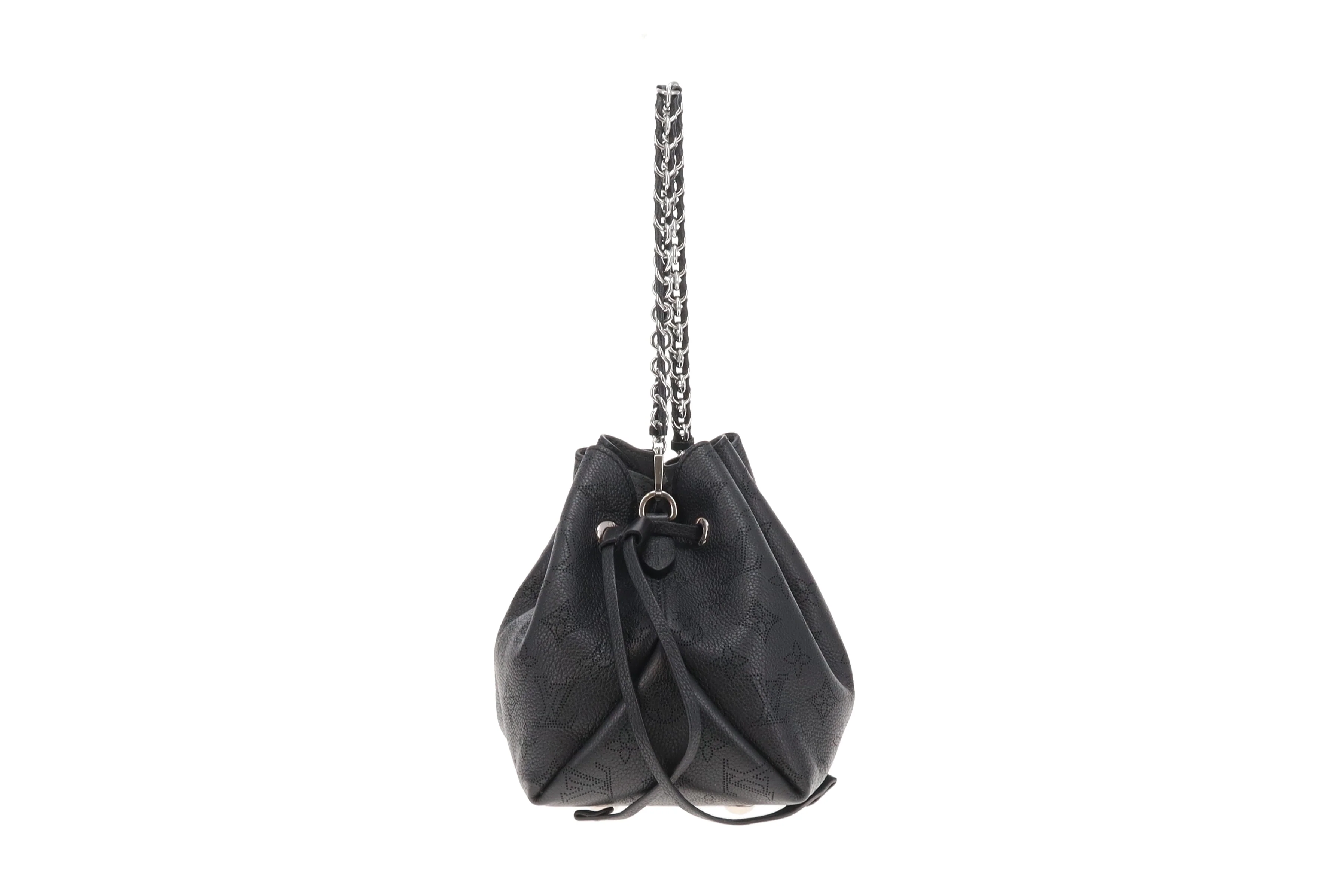 Louis Vuitton Bella Bucket Bag Black Mahina (NFID) - Image 7