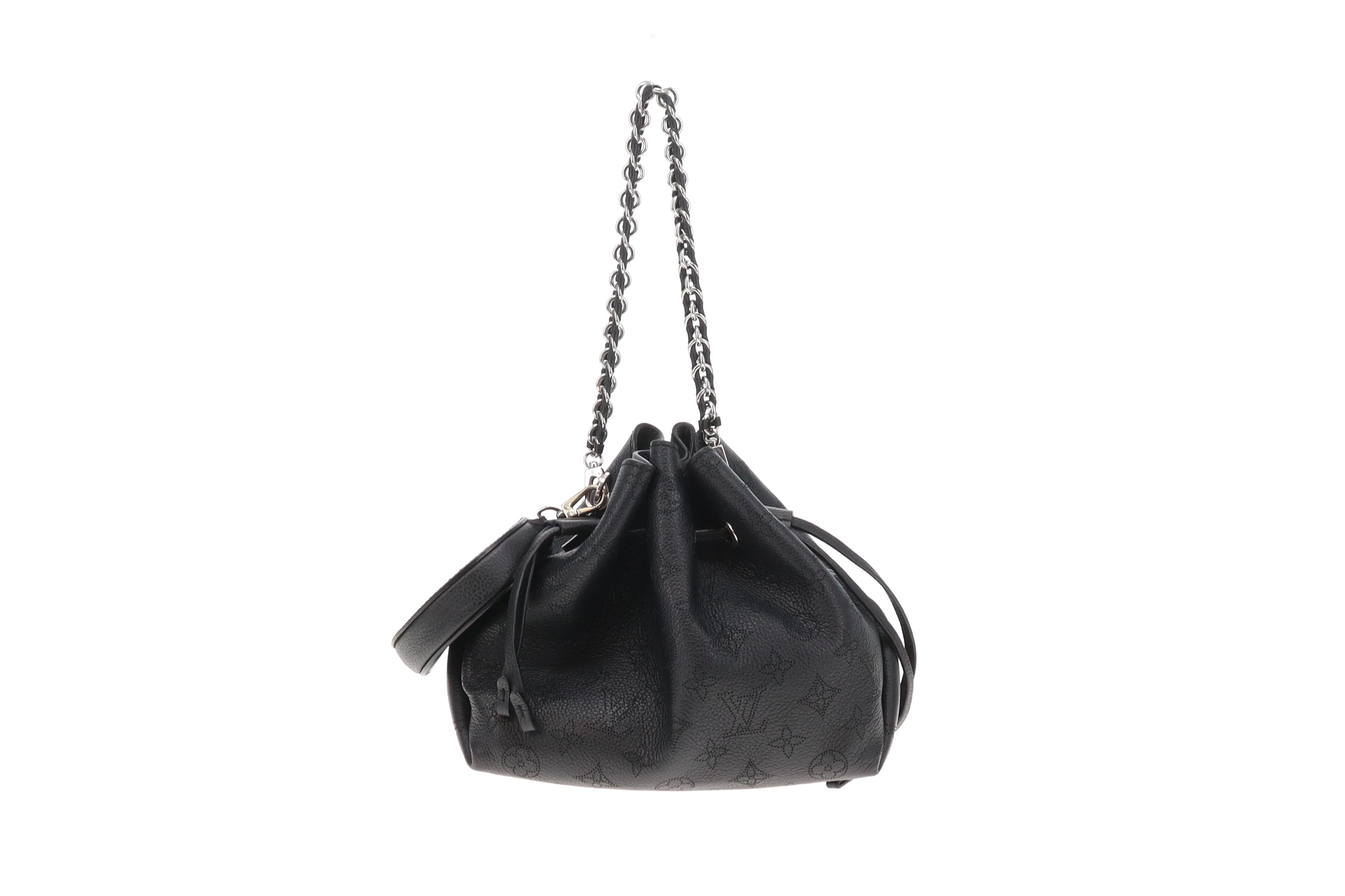 Louis Vuitton Bella Bucket Bag Black Mahina (NFID) - Image 8