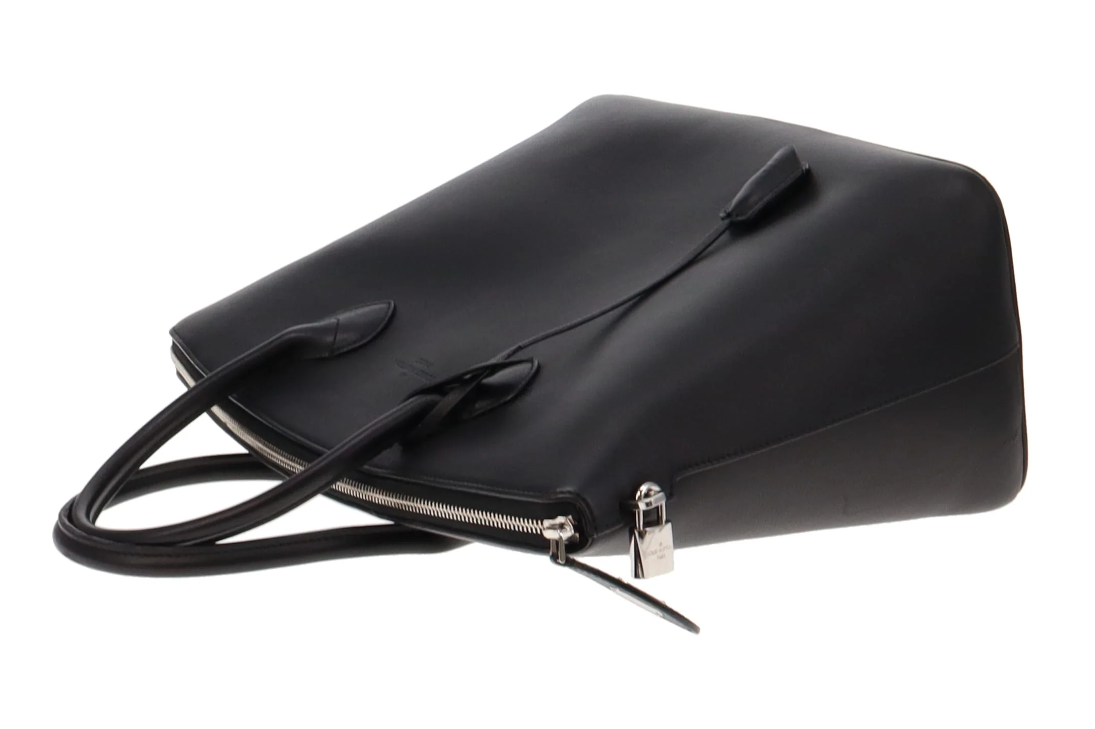 Louis Vuitton Black Smooth Calf Leather Custom Order Lockit Tote (Haute Maroquinerie) (2) - Image 14
