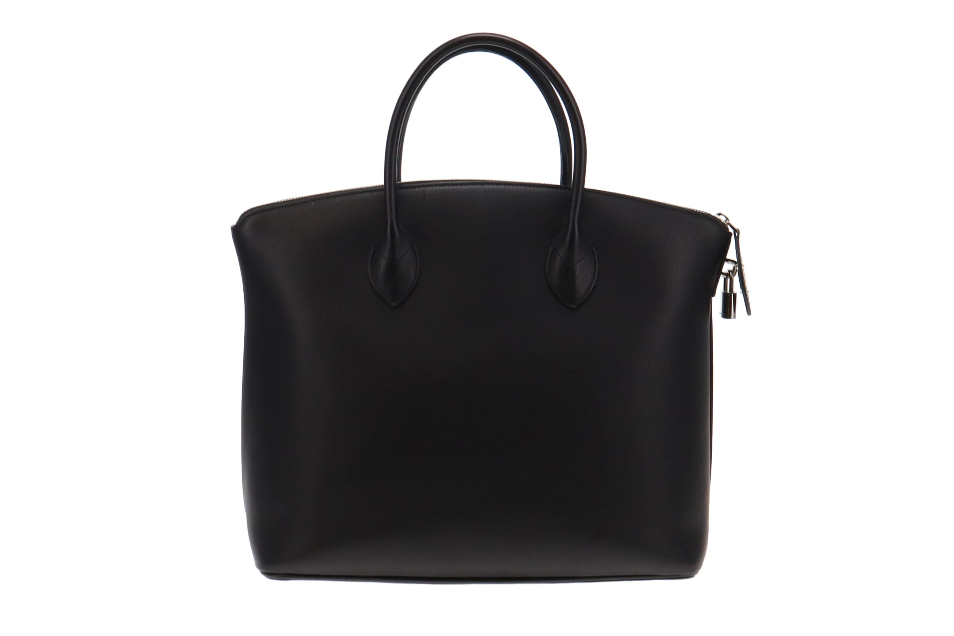 Louis Vuitton Black Smooth Calf Leather Custom Order Lockit Tote (Haute Maroquinerie) (2) - Image 6