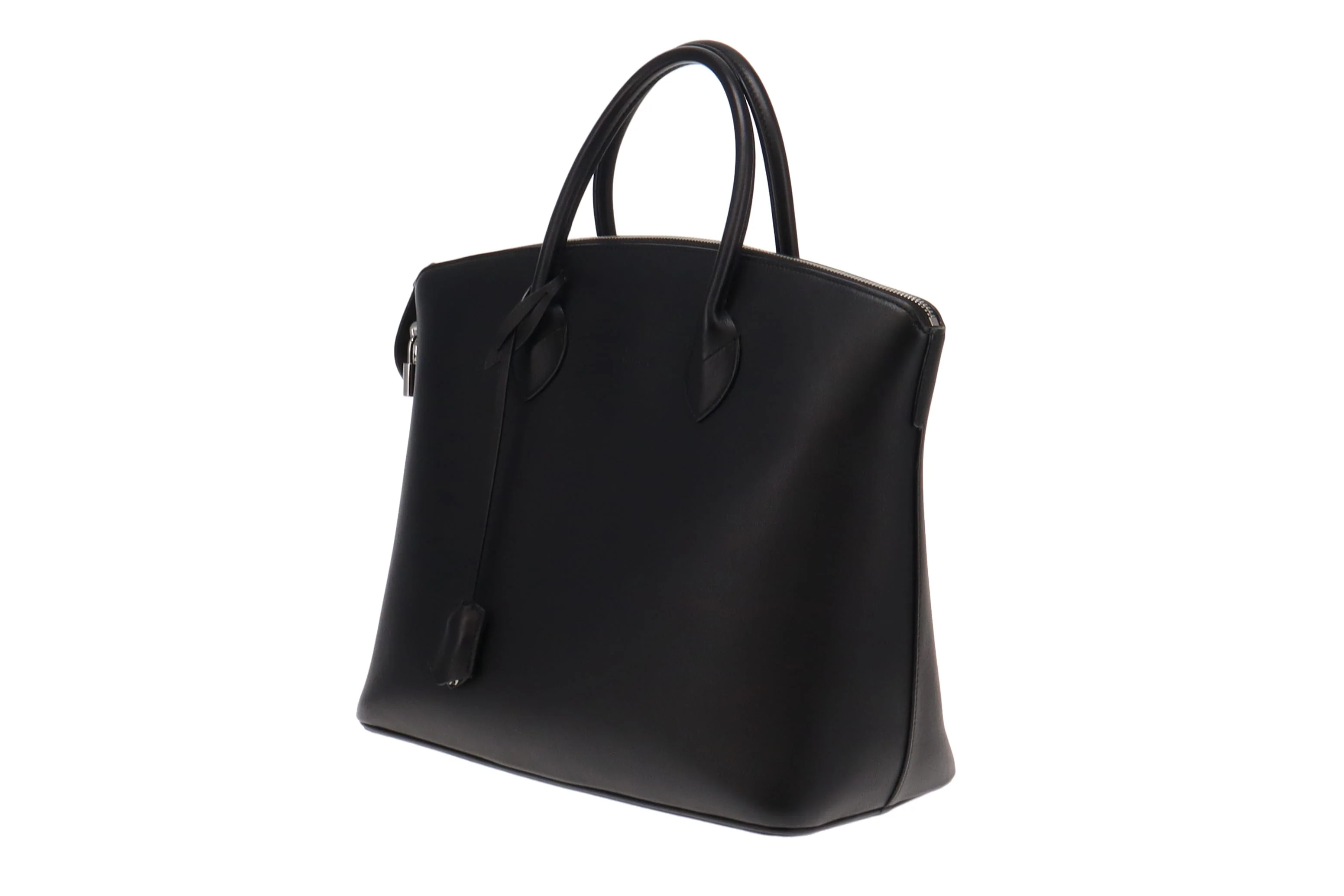 Louis Vuitton Black Smooth Calf Leather Custom Order Lockit Tote (Haute Maroquinerie) (2) - Image 9