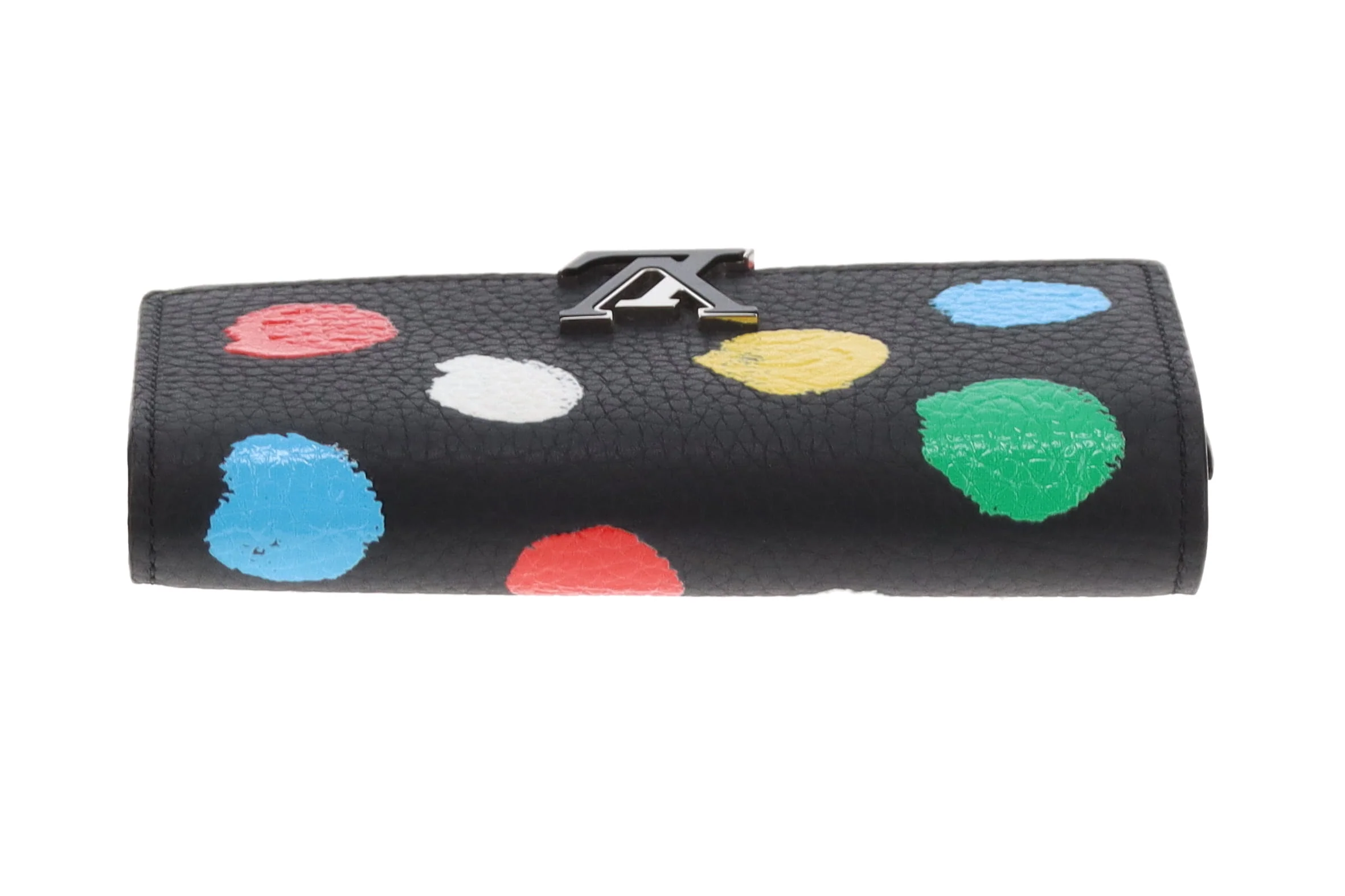 Louis Vuitton Capucines Compact Wallet Kusama 2023 - Image 4