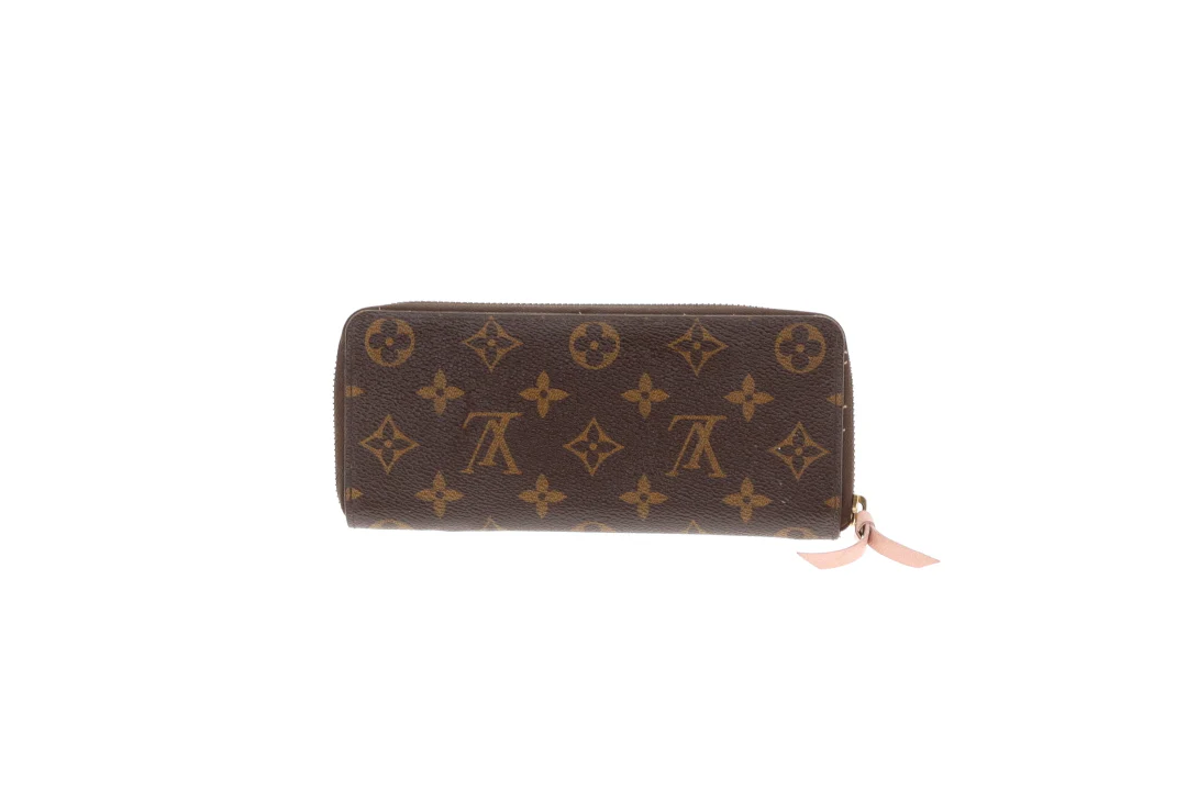 Louis Vuitton Clemence Wallet Monogram & Rose Ballerine GI1186 - Image 3
