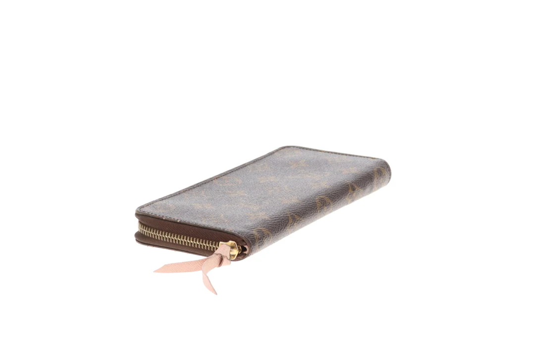 Louis Vuitton Clemence Wallet Monogram & Rose Ballerine GI1186 - Image 5