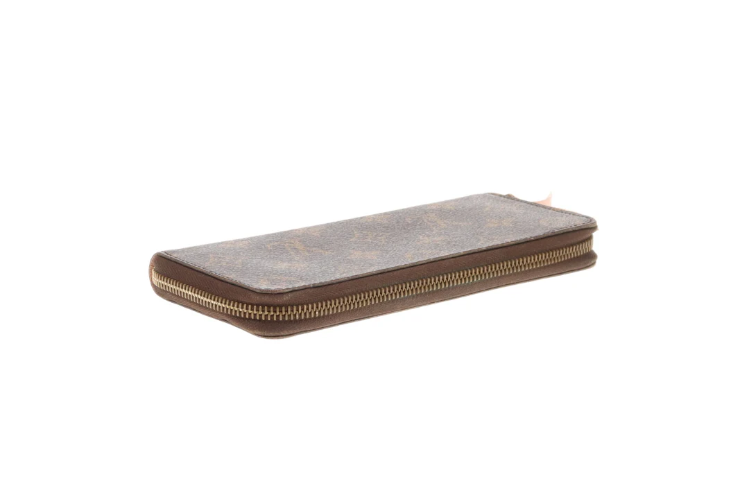 Louis Vuitton Clemence Wallet Monogram & Rose Ballerine GI1186 - Image 9