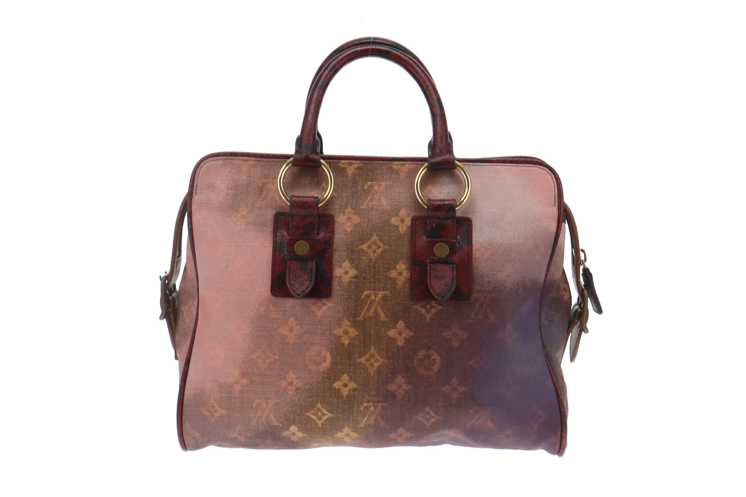Louis Vuitton Coated Canvas and Karung Trim Man Crazy Jokes Graduate Richard Prince TH1008 (2008) - Image 5
