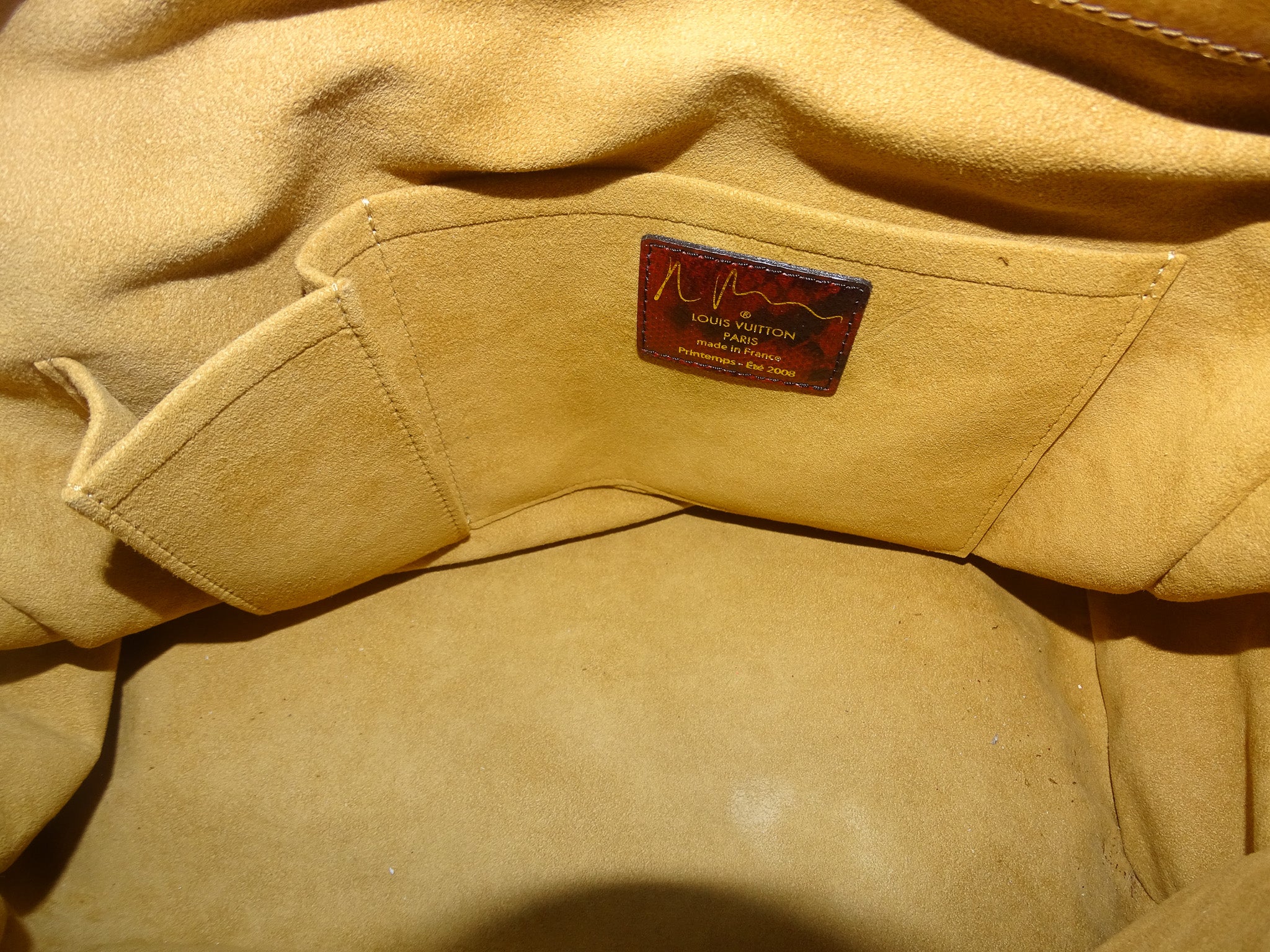 Louis Vuitton Coated Canvas and Karung Trim Man Crazy Jokes Graduate Richard Prince TH1008 (2008) - Image 9