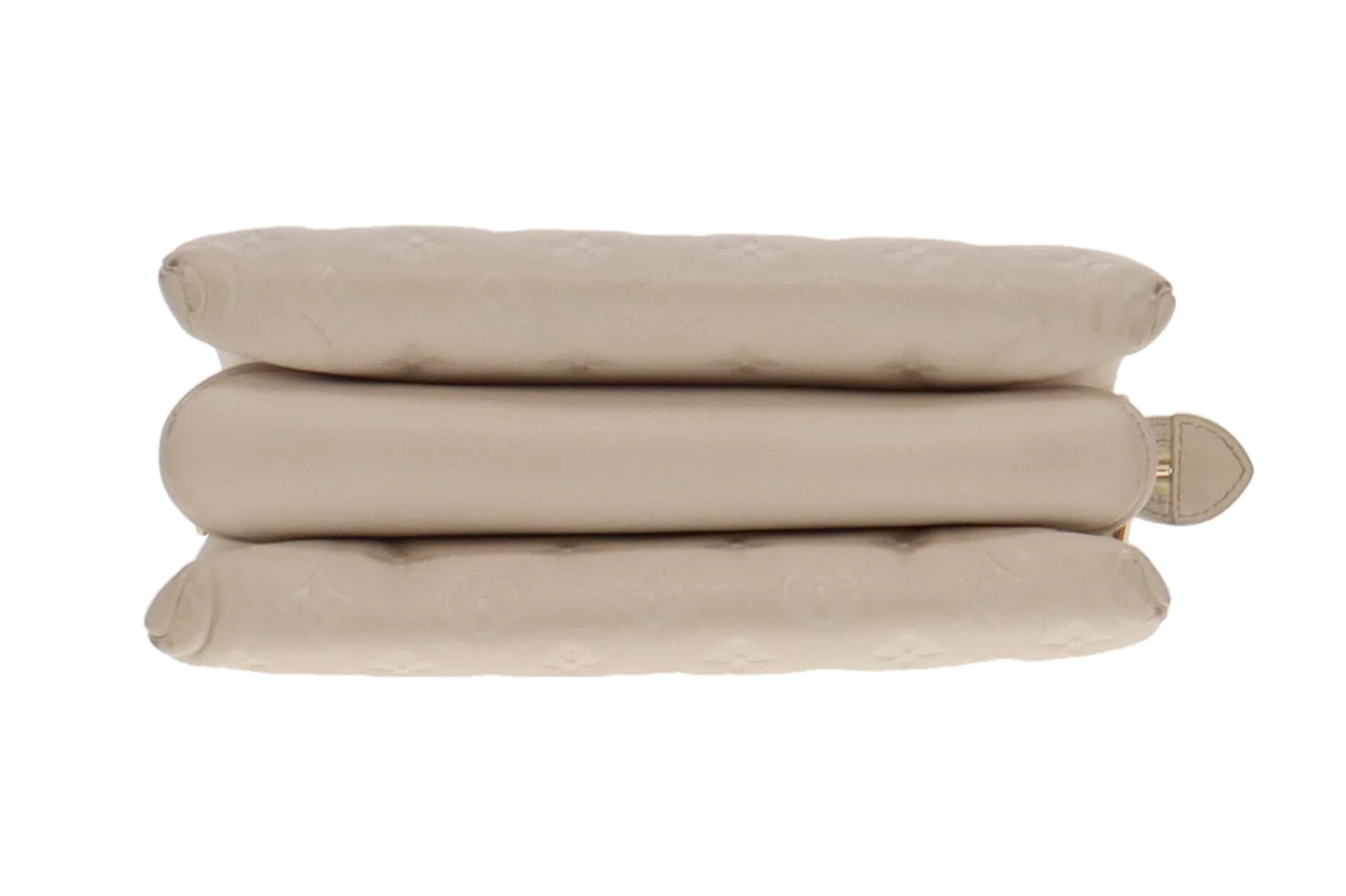 Louis Vuitton Crème Monogram Leather Coussin PM (NFID Chip) - Image 12