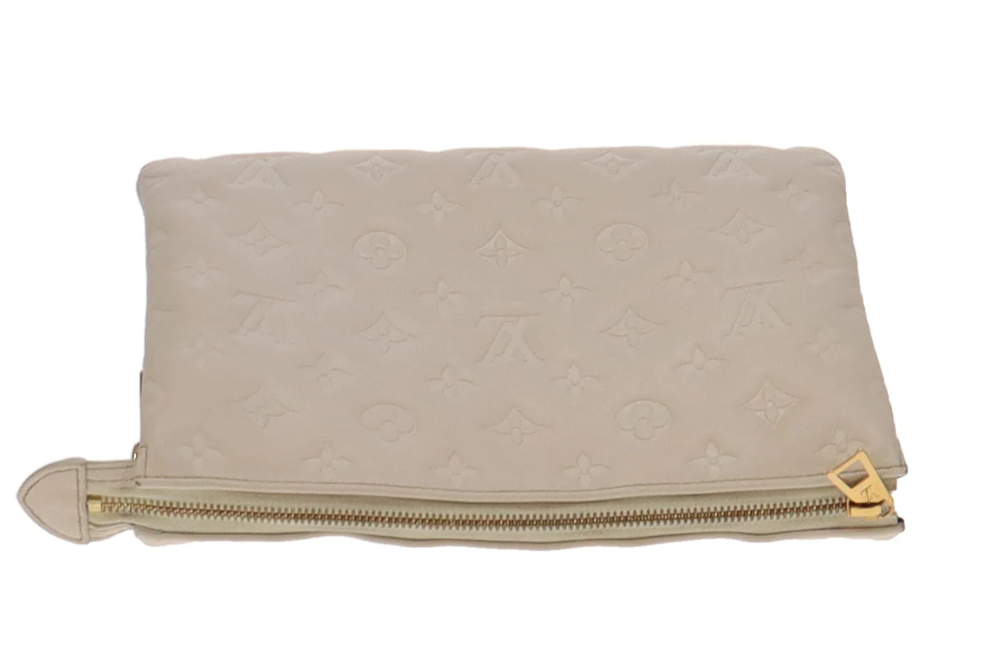 Louis Vuitton Crème Monogram Leather Coussin PM (NFID Chip) - Image 14