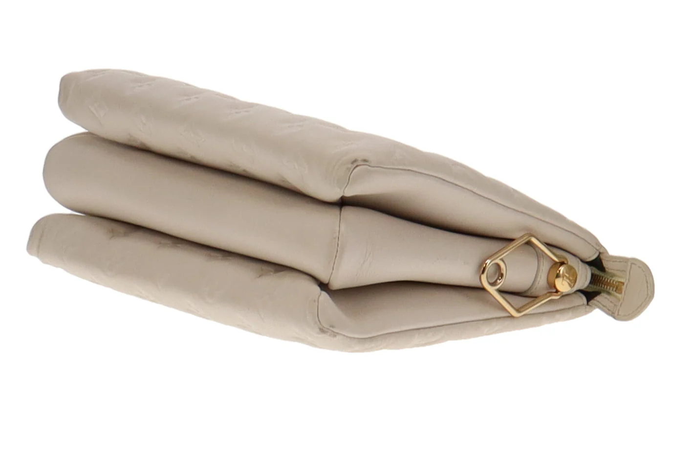 Louis Vuitton Crème Monogram Leather Coussin PM (NFID Chip) - Image 16
