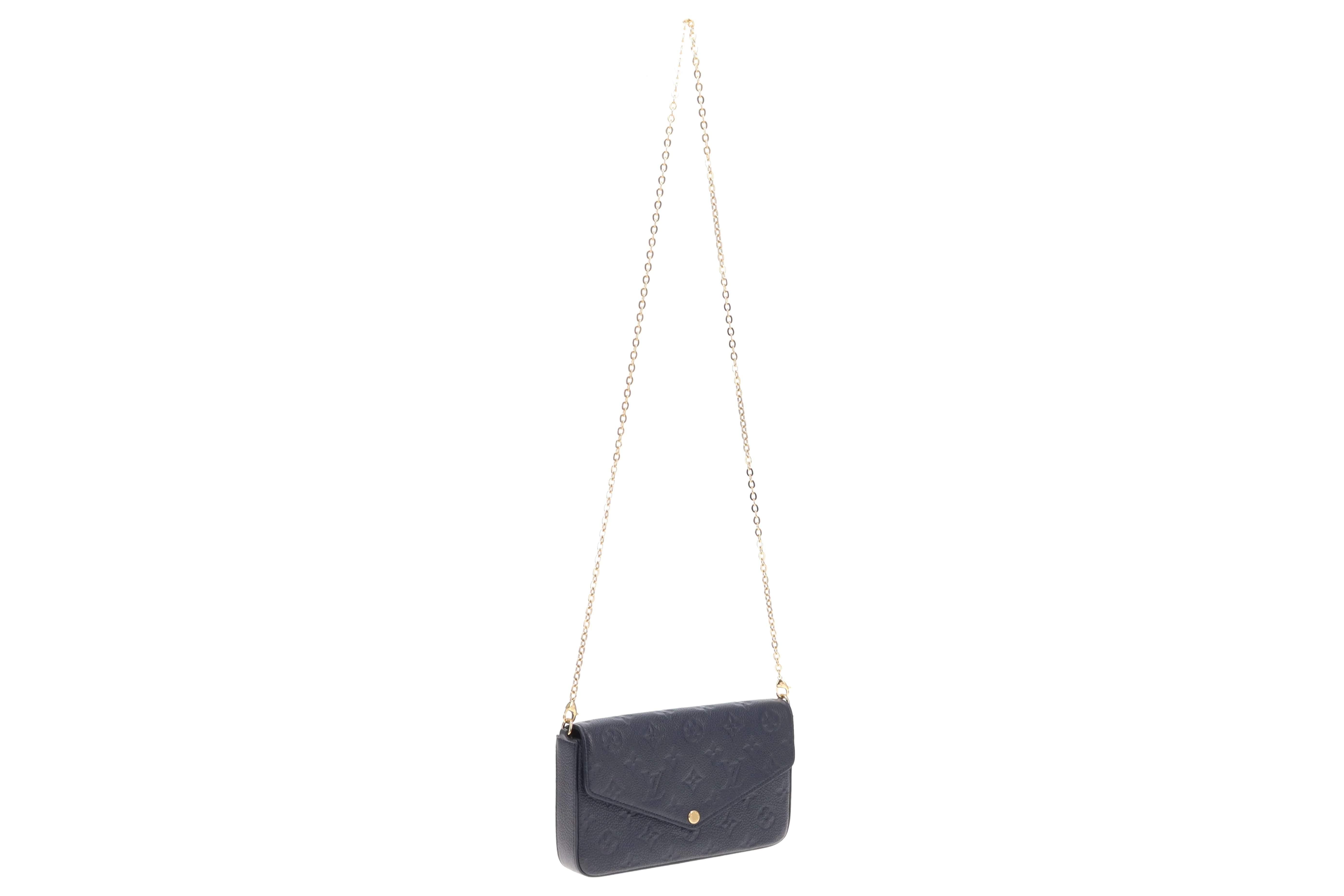 Louis Vuitton Felicie Monogram Empreinte Marine 2024 - Image 6