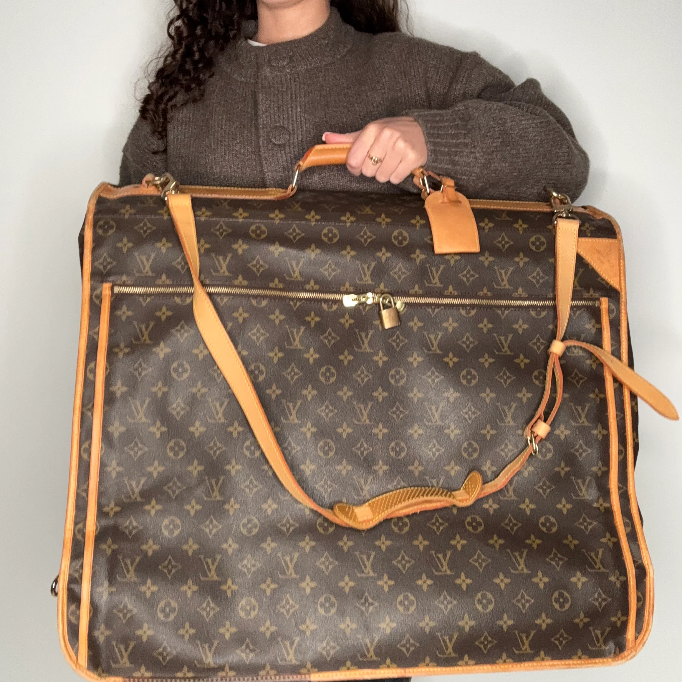 Louis Vuitton Garment Bag Vintage Monogram 1999 - Image 2