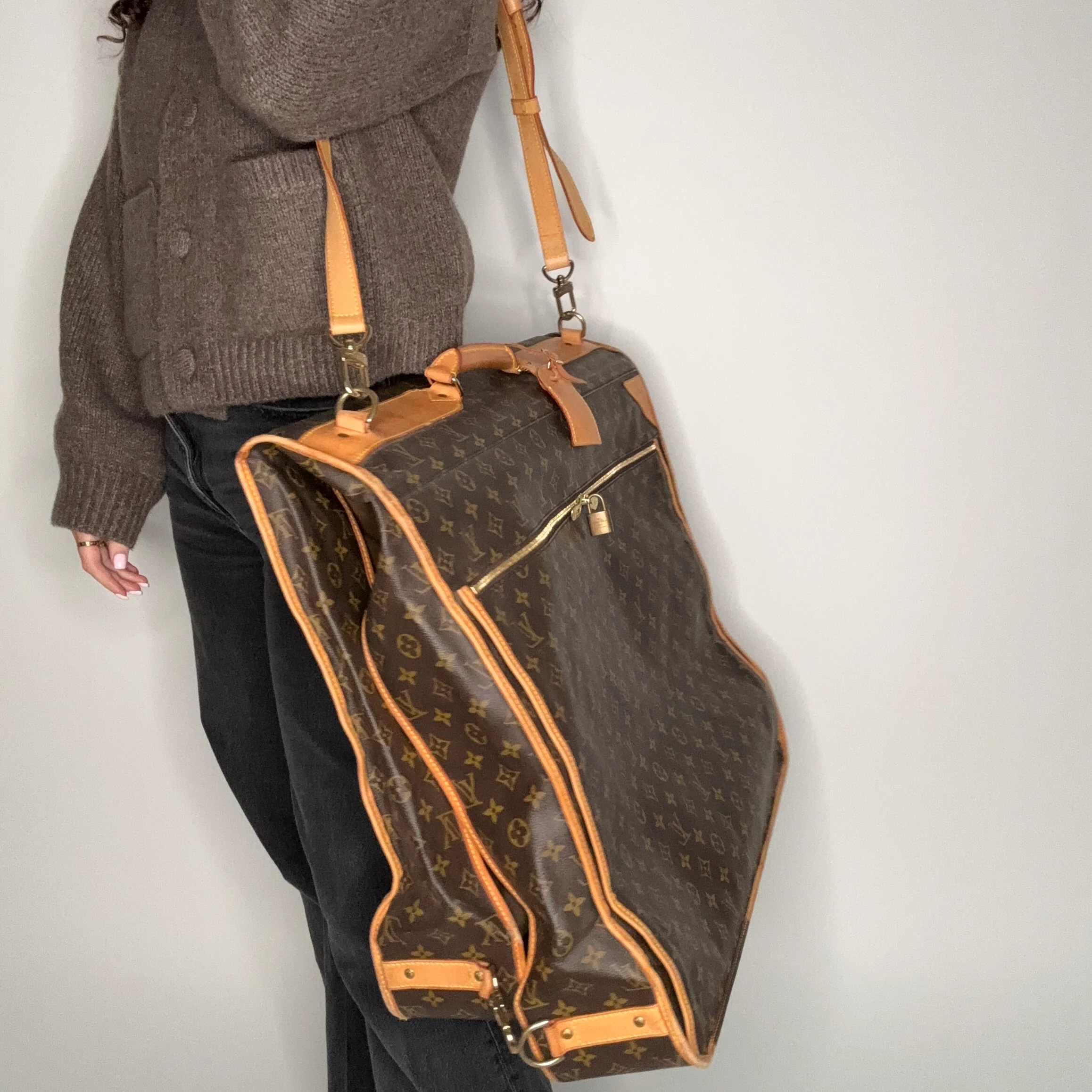 Louis Vuitton Garment Bag Vintage Monogram 1999 - Image 3