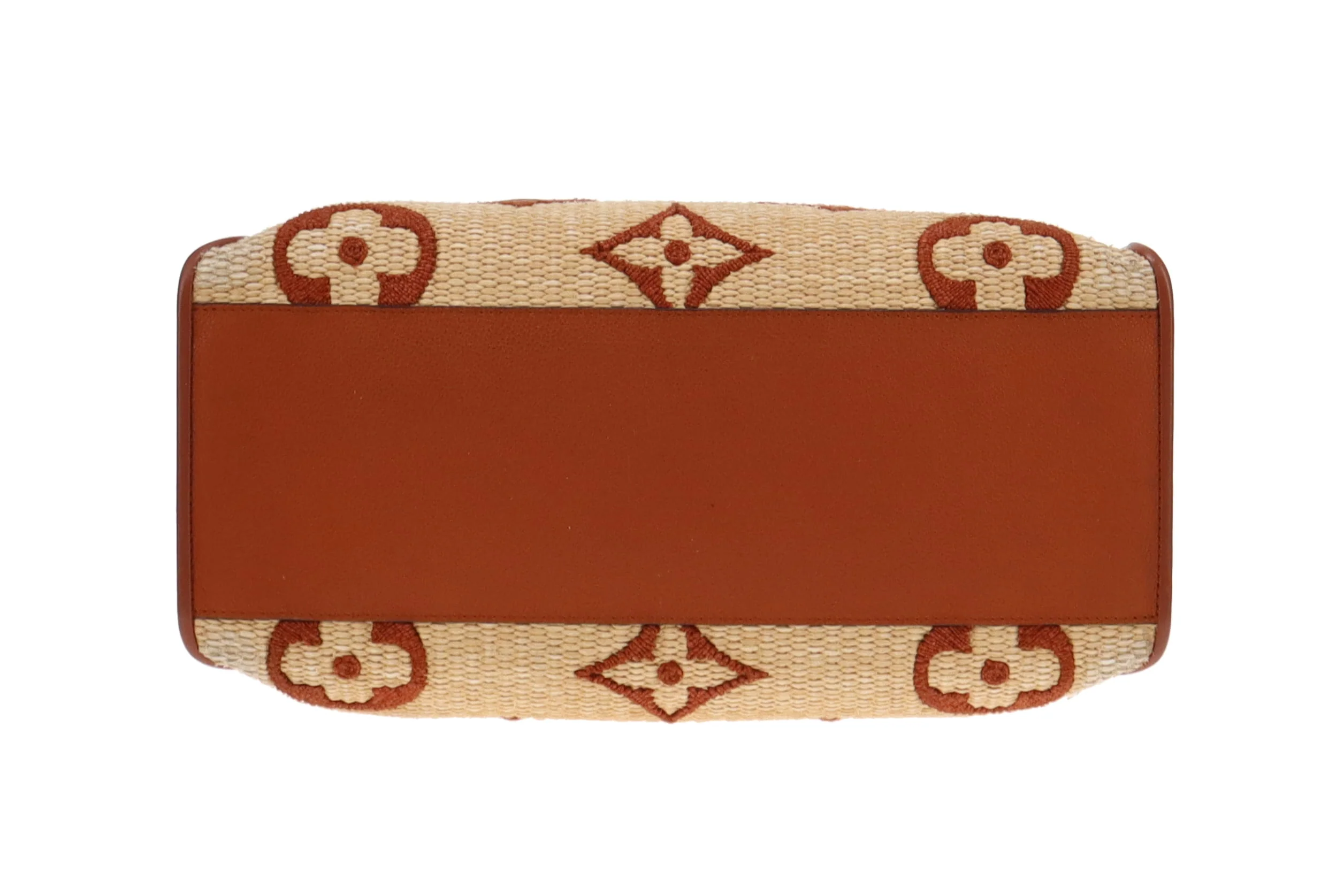 Louis Vuitton Giant Monogram Raffia OnTheGo GM (NFID Chip) - Image 10