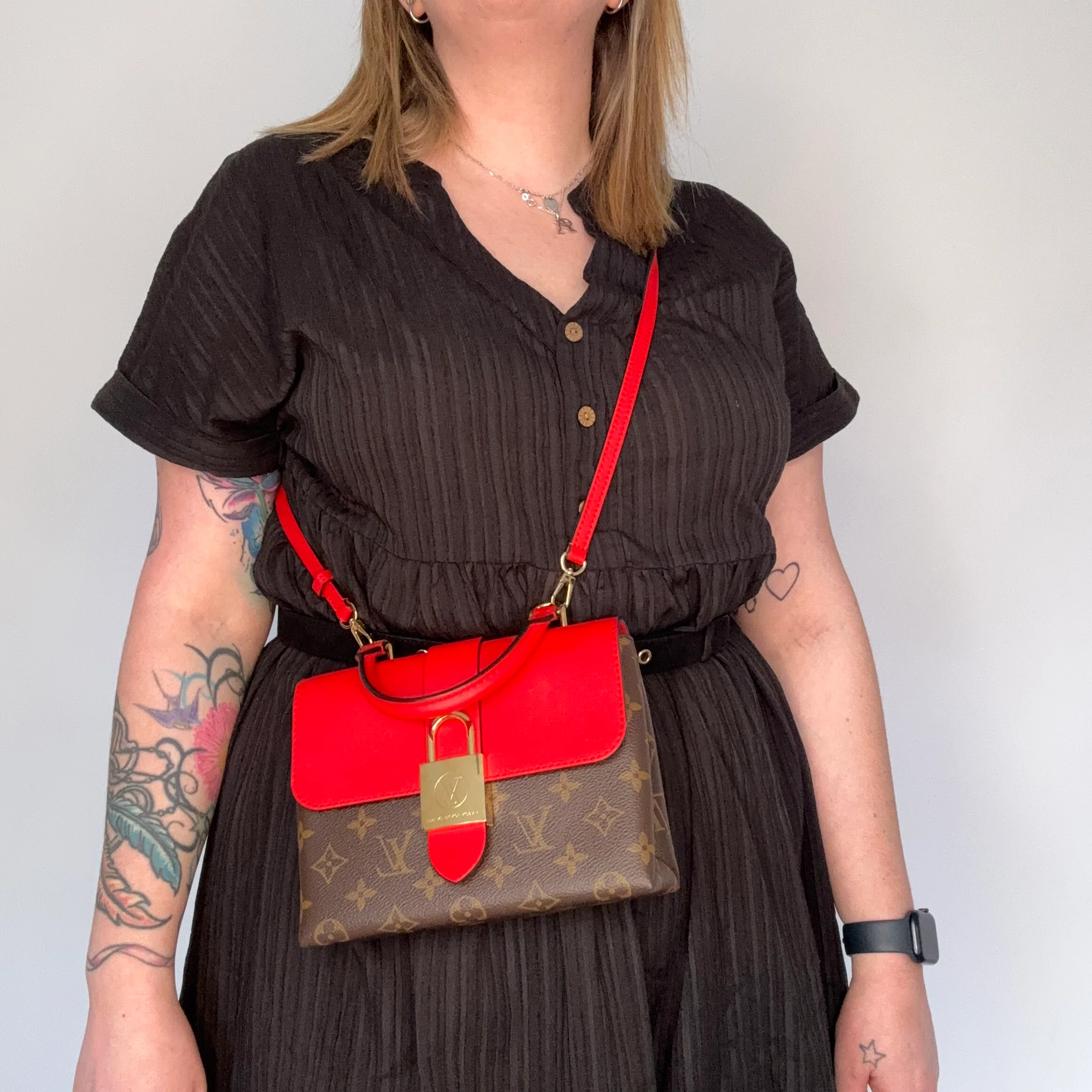 Louis Vuitton Locky BB Monogram & Coquelicot (NFID) - Image 3