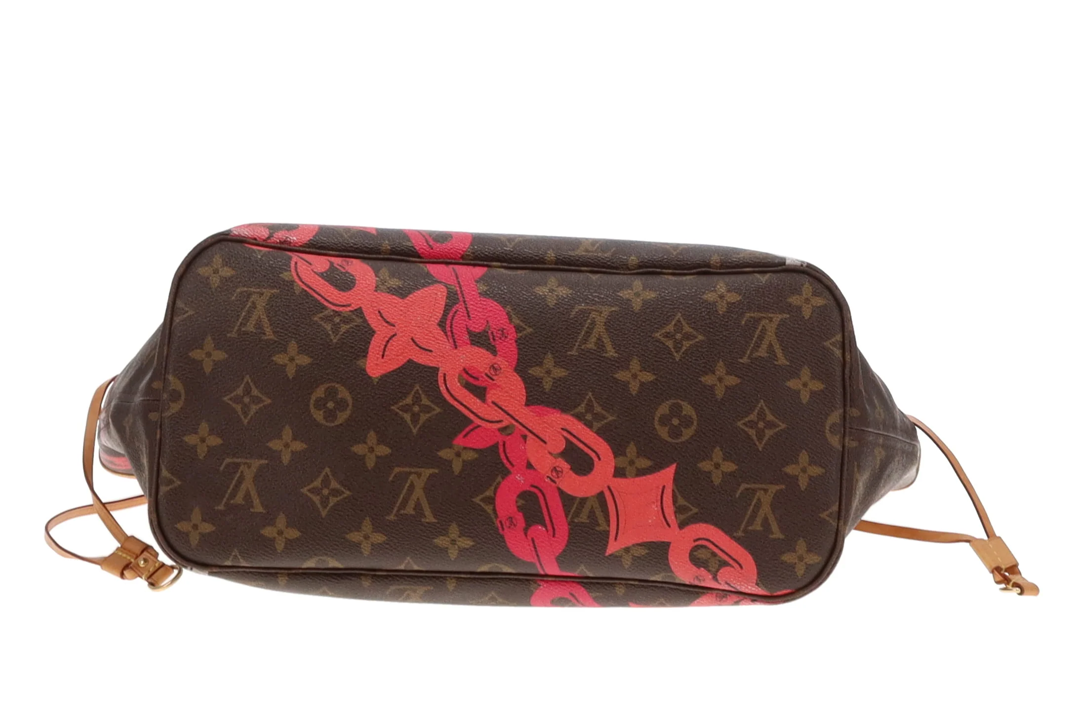 Louis Vuitton Monogram Chain Print Neverfull MM Ltd. Ed. CA1136 (2) - Image 8