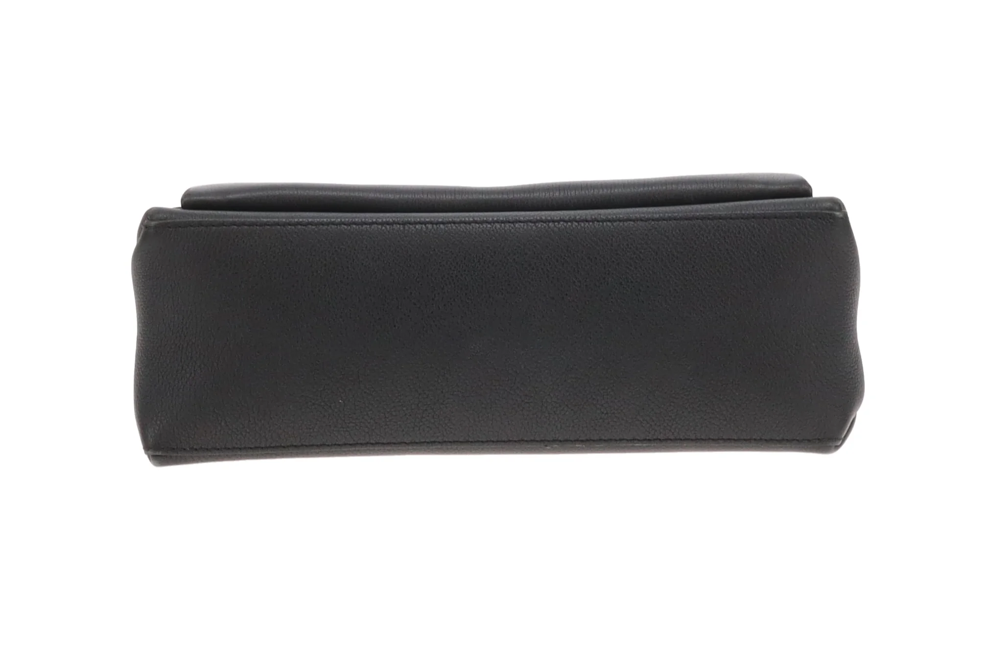Louis Vuitton MyLockMe Satchel Black Leather and SHW (NFID 2022) - Image 8