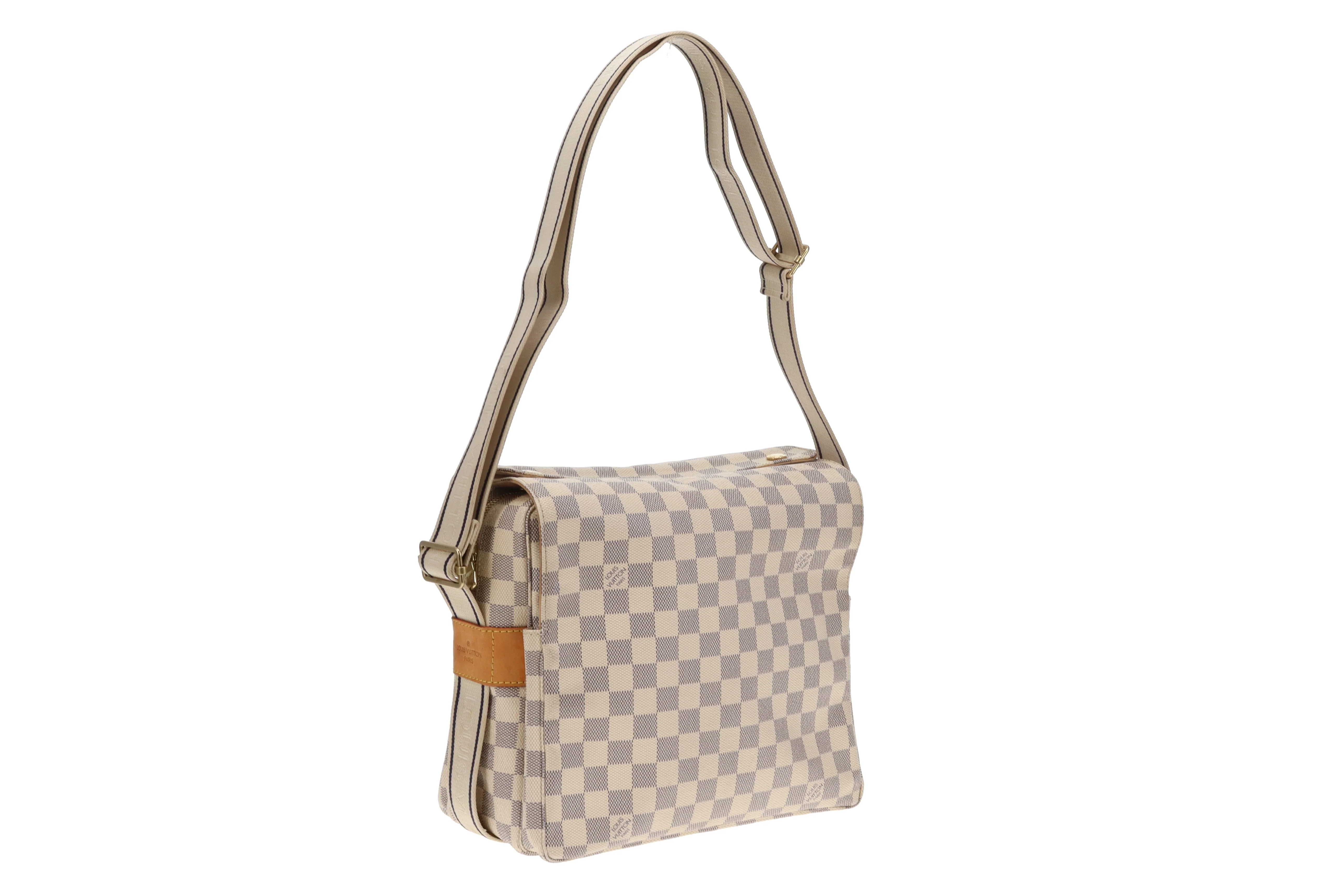 Louis Vuitton Naviglio Damier Azur Messenger Bag SR4058 - Image 13