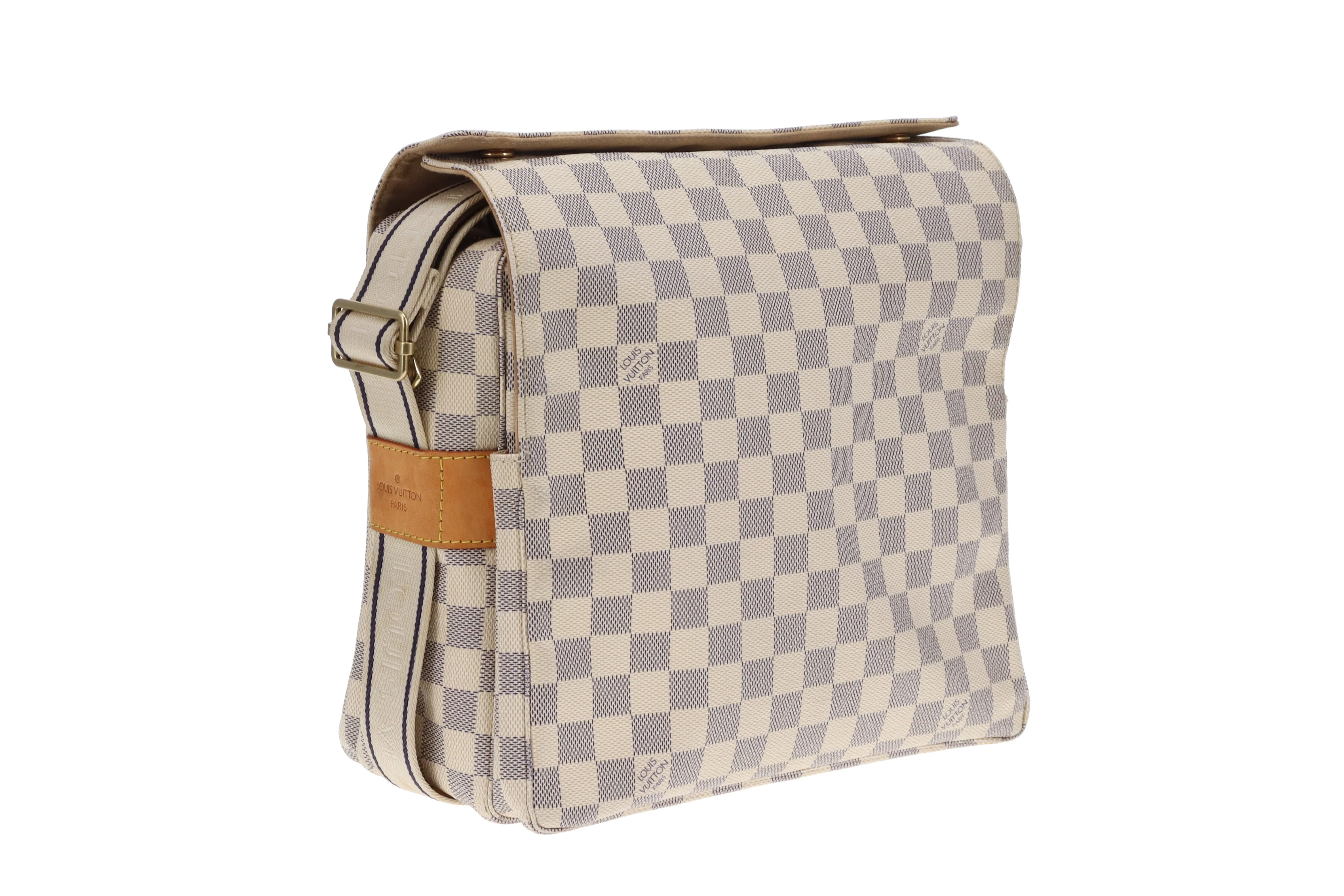 Louis Vuitton Naviglio Damier Azur Messenger Bag SR4058 - Image 4